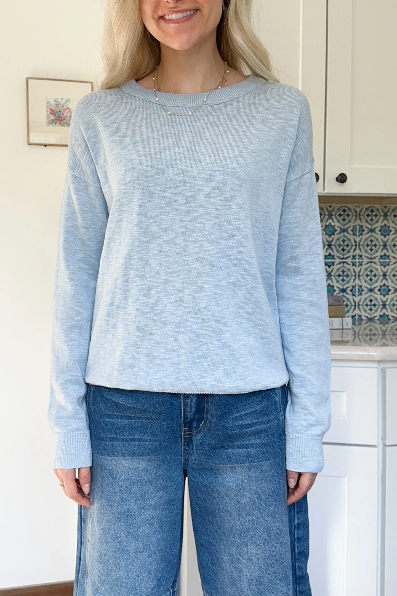 Leighton Crew Neck Sweater Top - Image 6