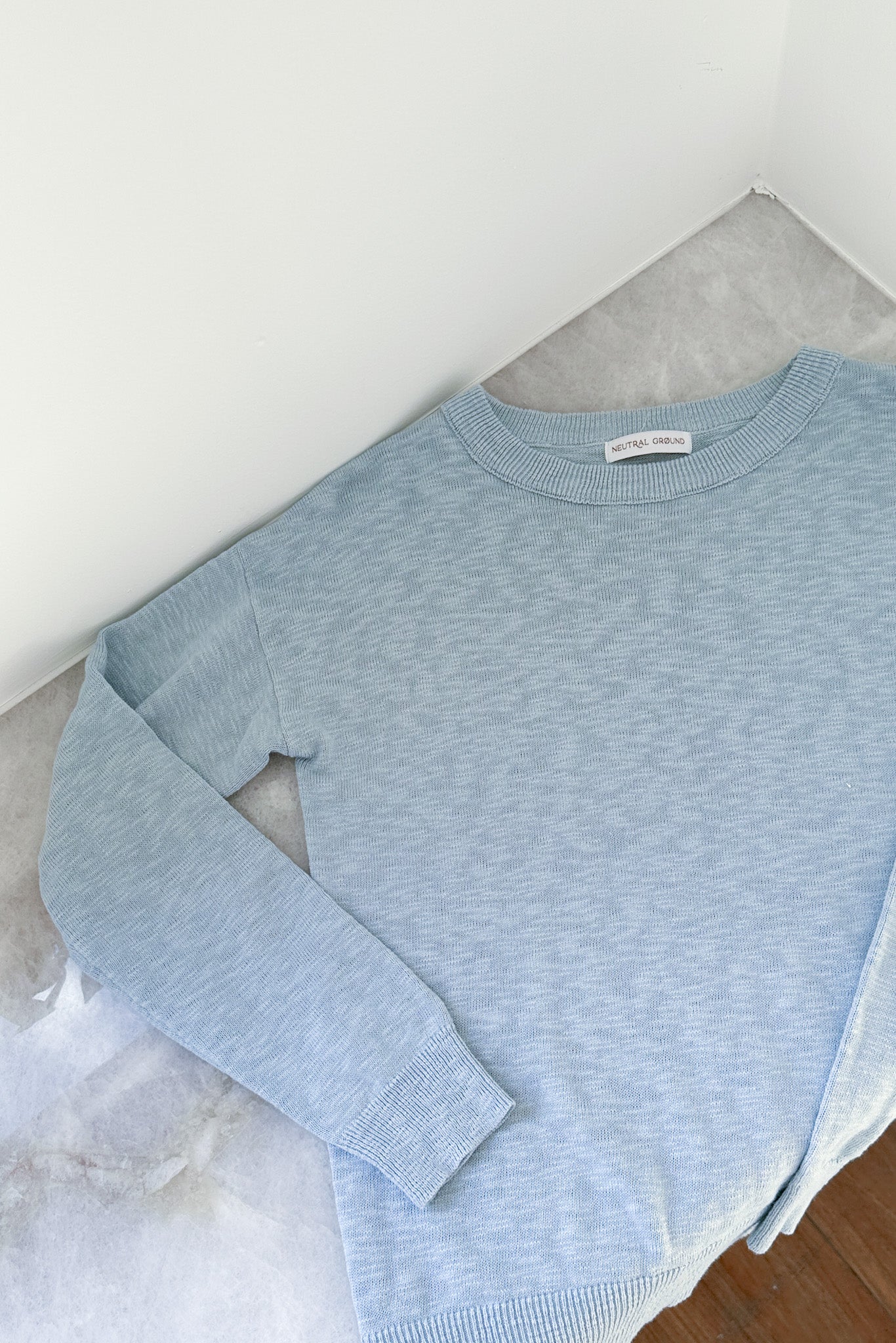 Leighton Crew Neck Sweater Top - Image 7