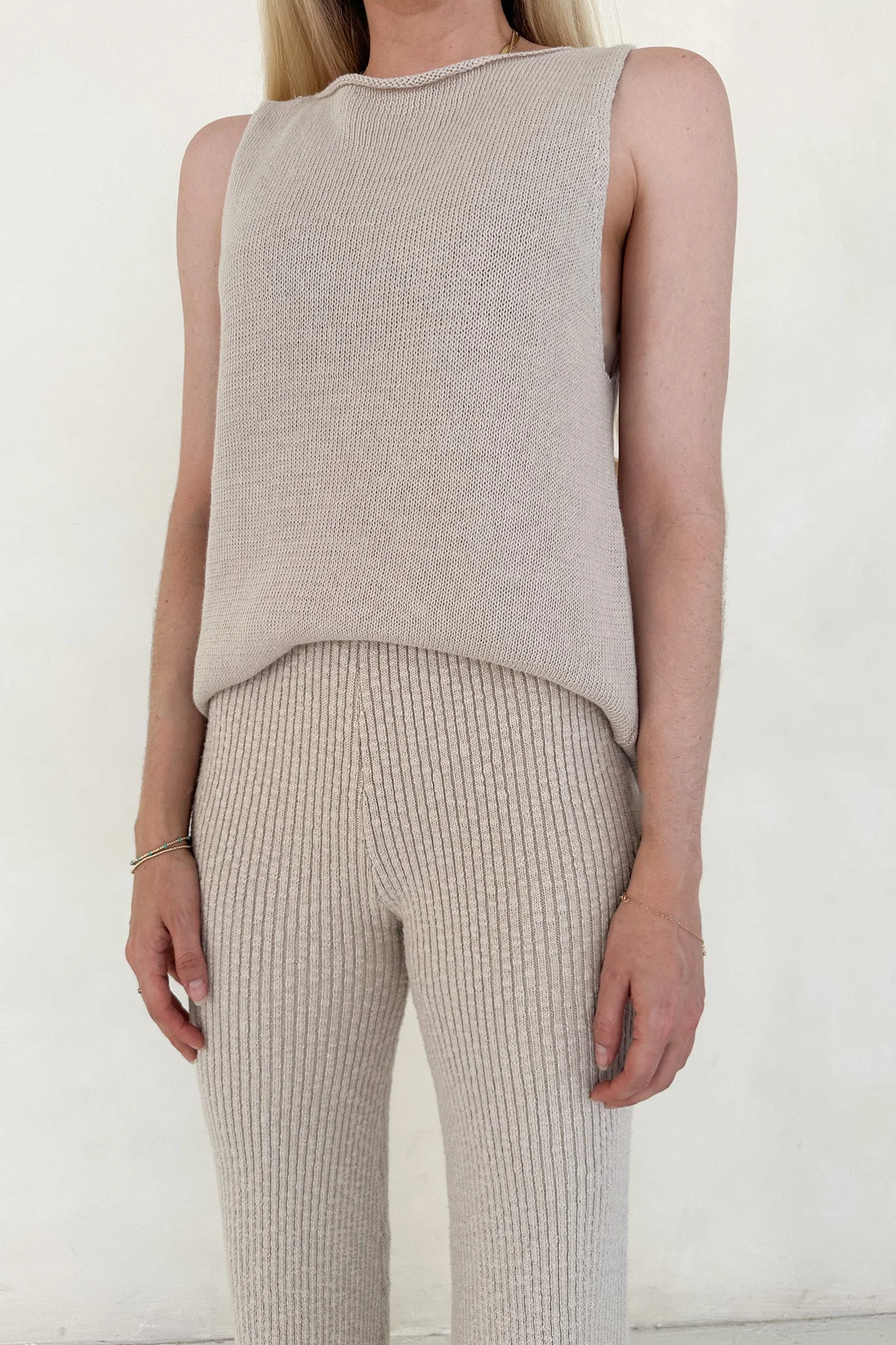 Lenny Flare Knit Sweater Pants - Image 5