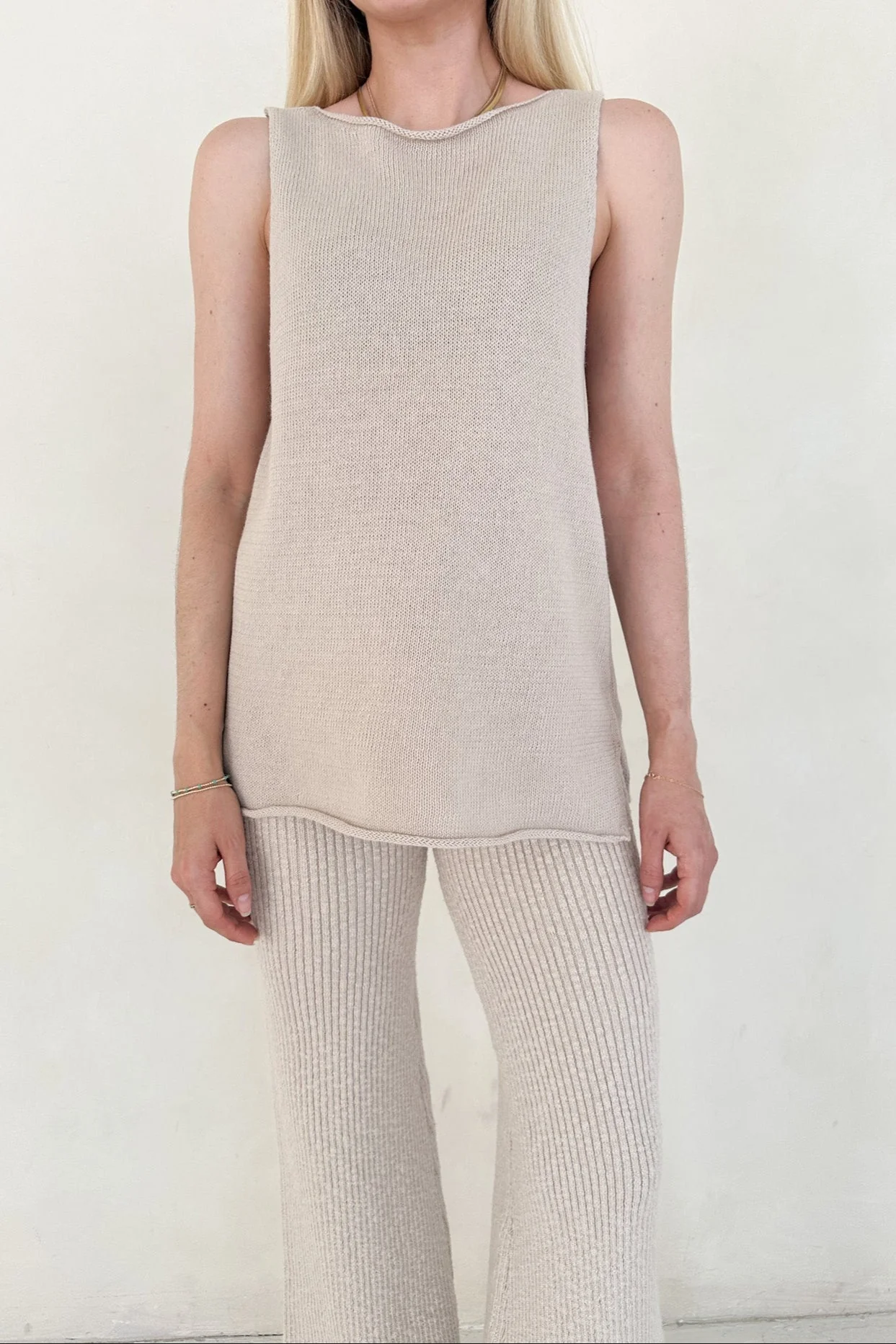 Lenny Flare Knit Sweater Pants - Image 6