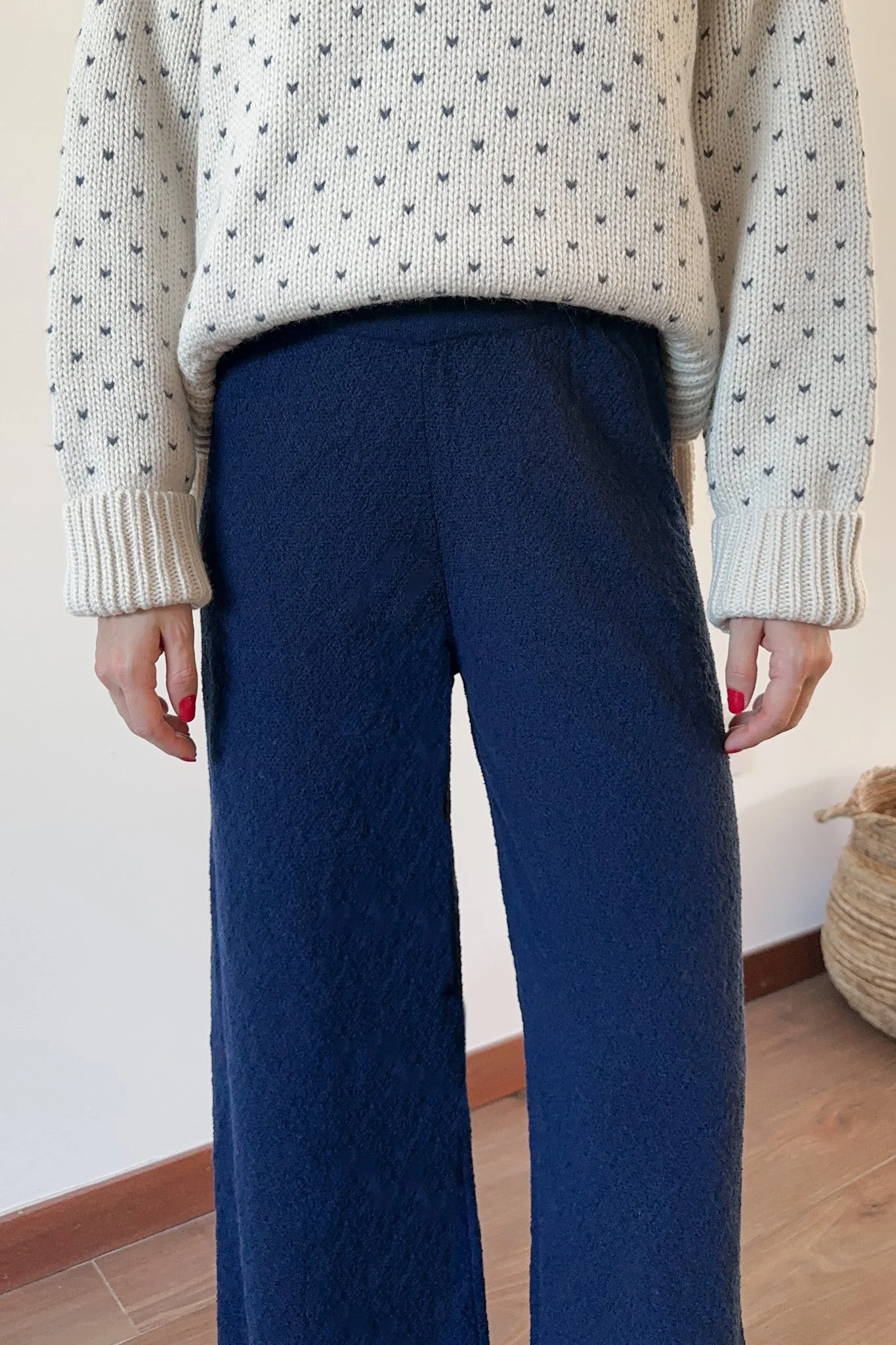 Libby Straight Leg Sweater Knit Pants - Image 2