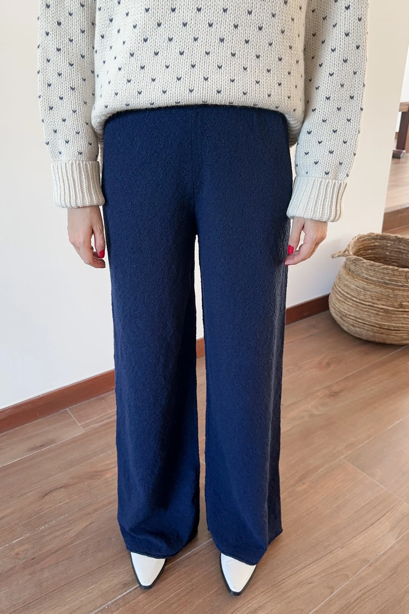 Libby Straight Leg Sweater Knit Pants - Image 3