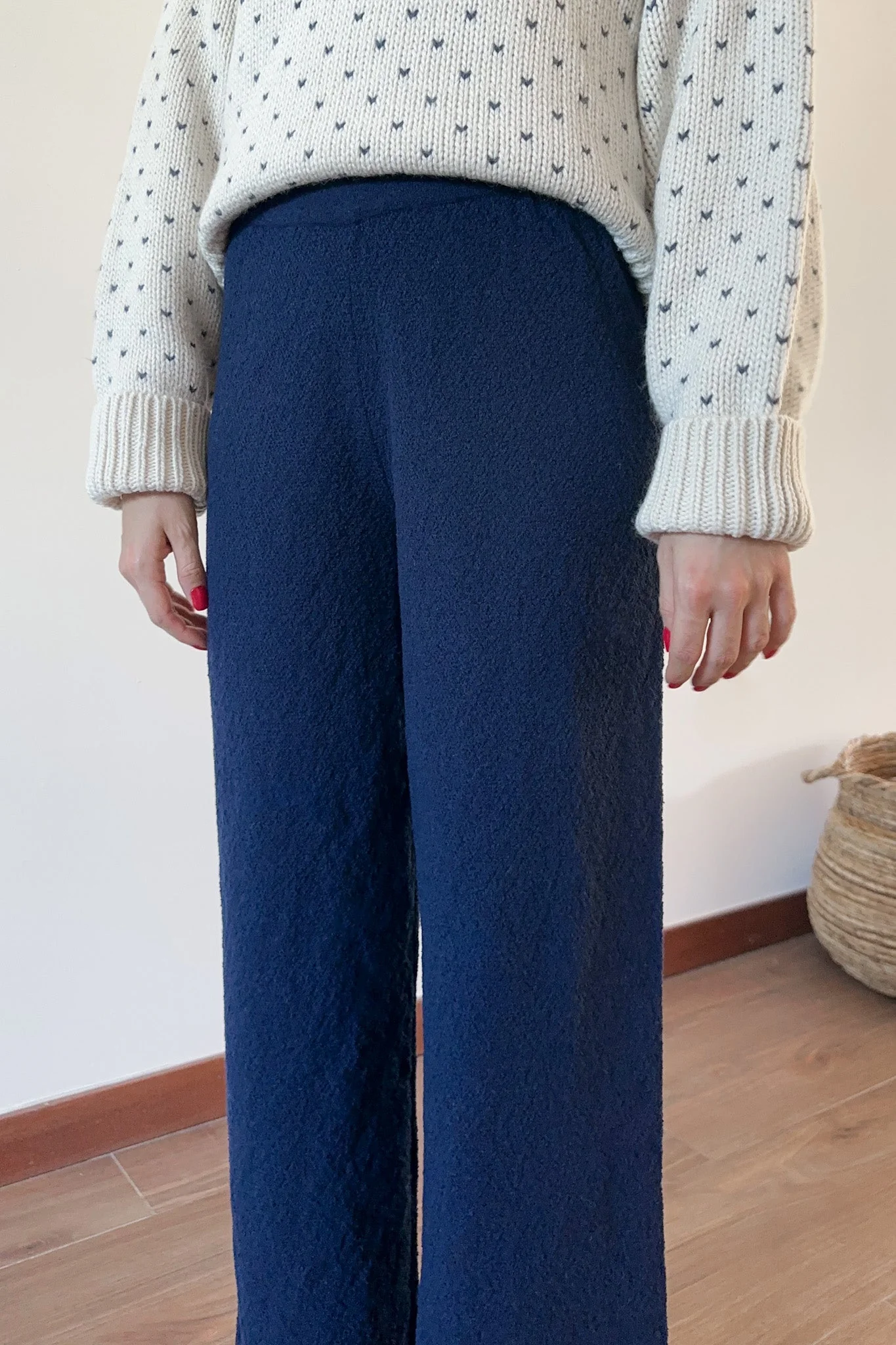 Libby Straight Leg Sweater Knit Pants - Image 4