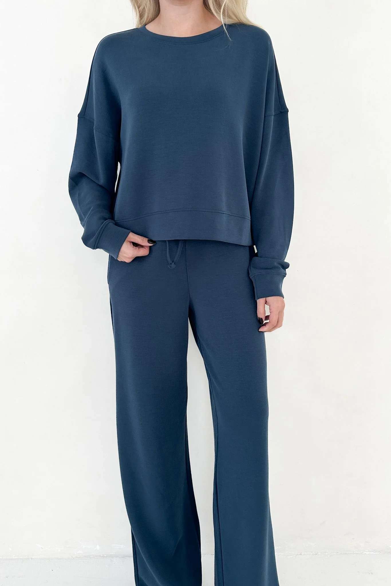 Like Butter Pants in Midnight Blue - Image 5
