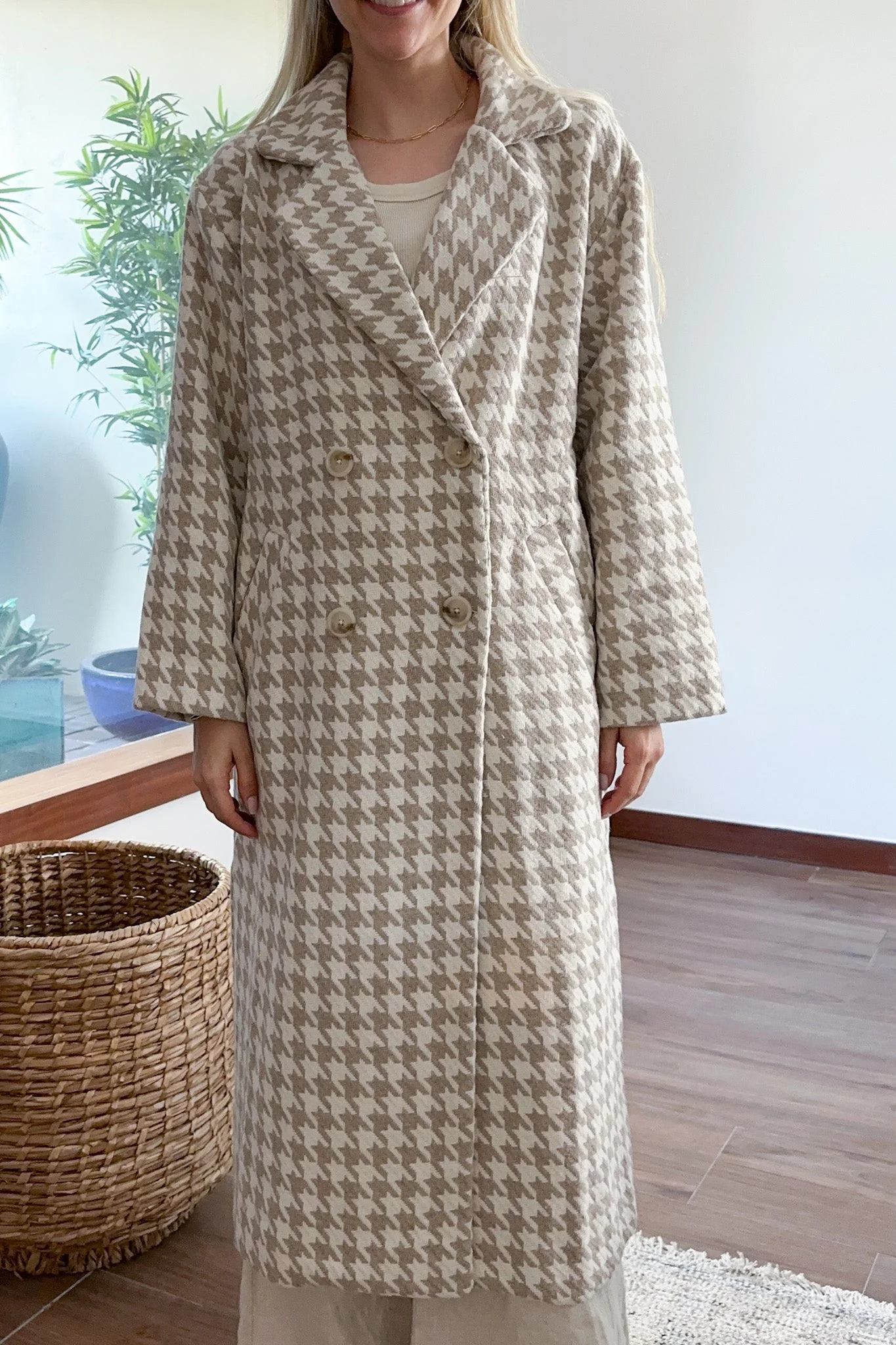 Lilibet Houndstooth Coat - Image 7