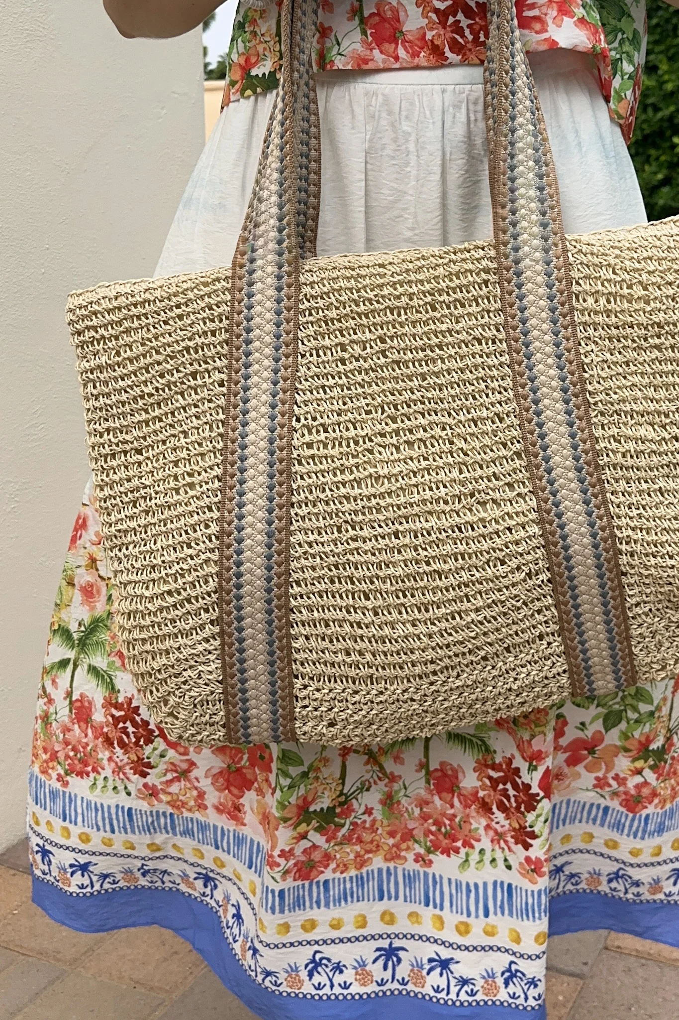 Mallorca Crochet Shoulder Bag - Image 2