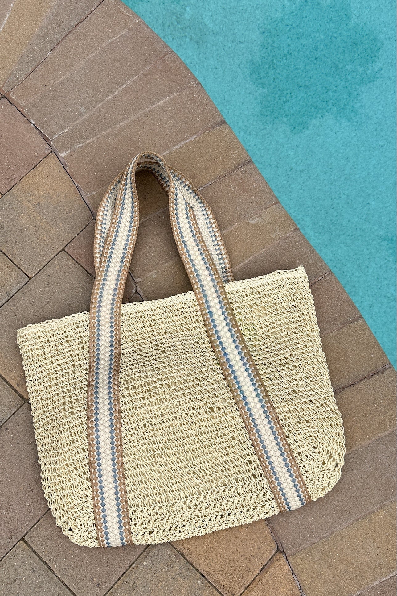Mallorca Crochet Shoulder Bag - Image 4
