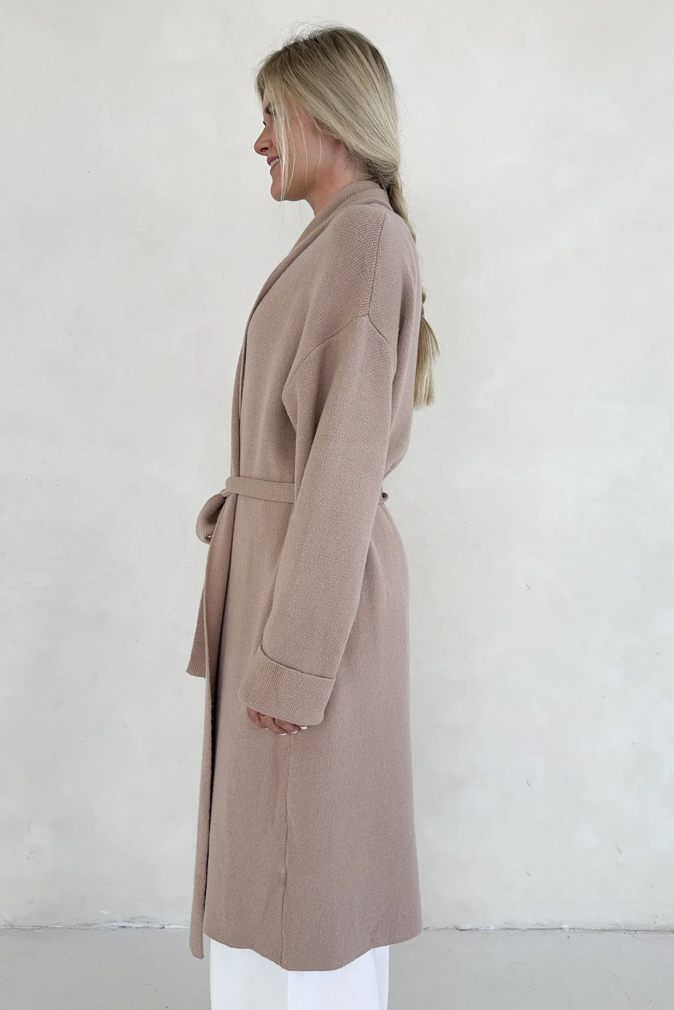 Millie Long Knit Sweater Coat - Image 6