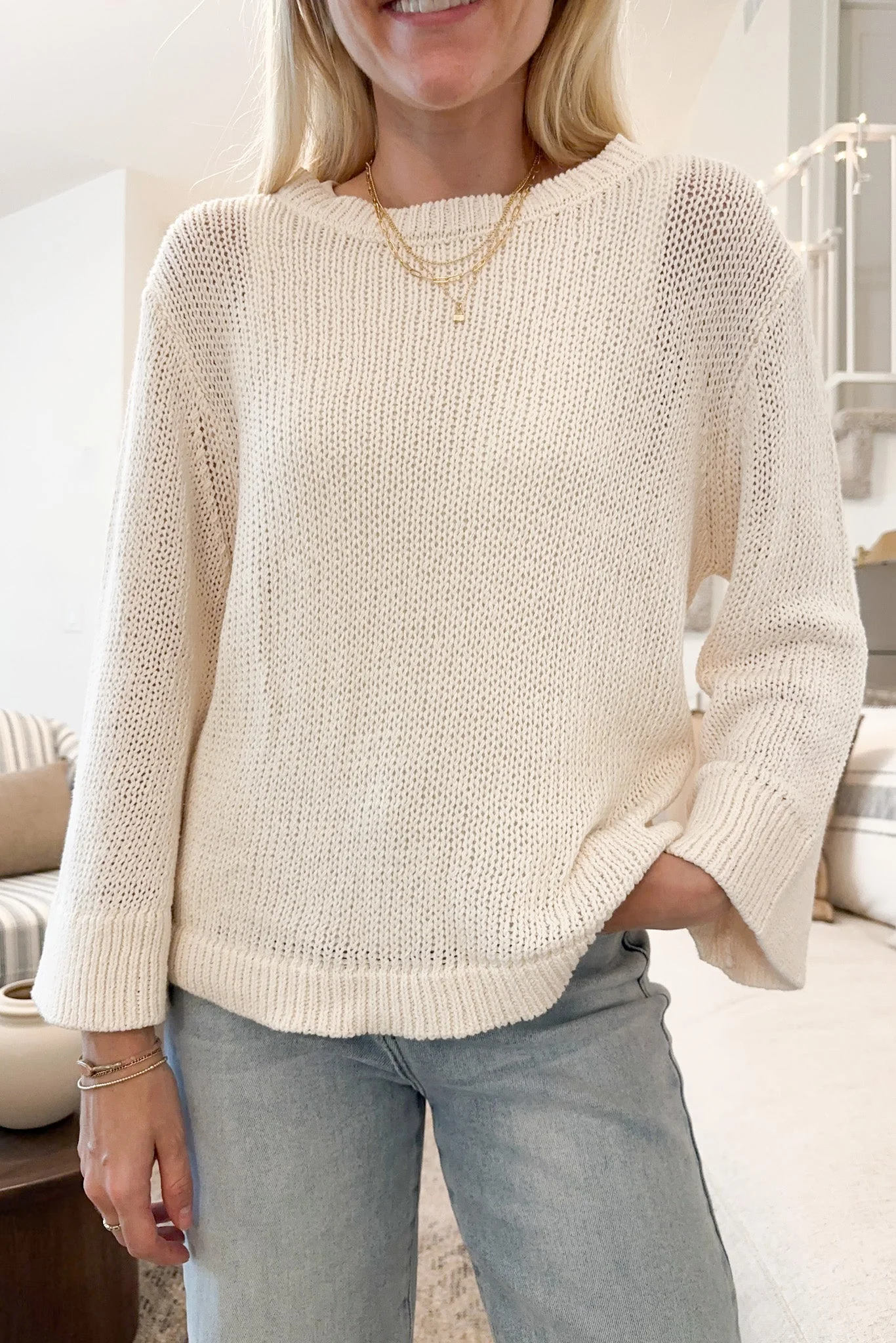Molly Knit Sweater Top - Image 3
