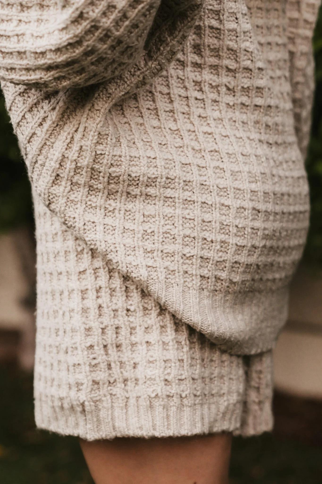 Northern Waffle Knit Drawstring Shorts - Image 8