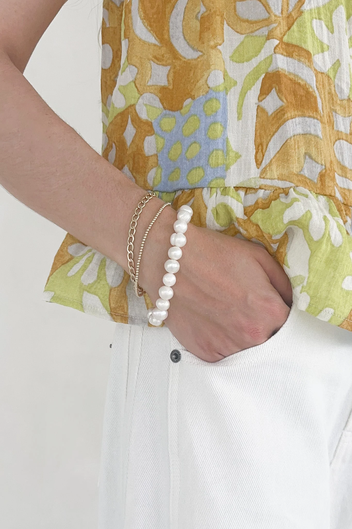Ohana Fresh Water Pearl Bracelet - Image 5