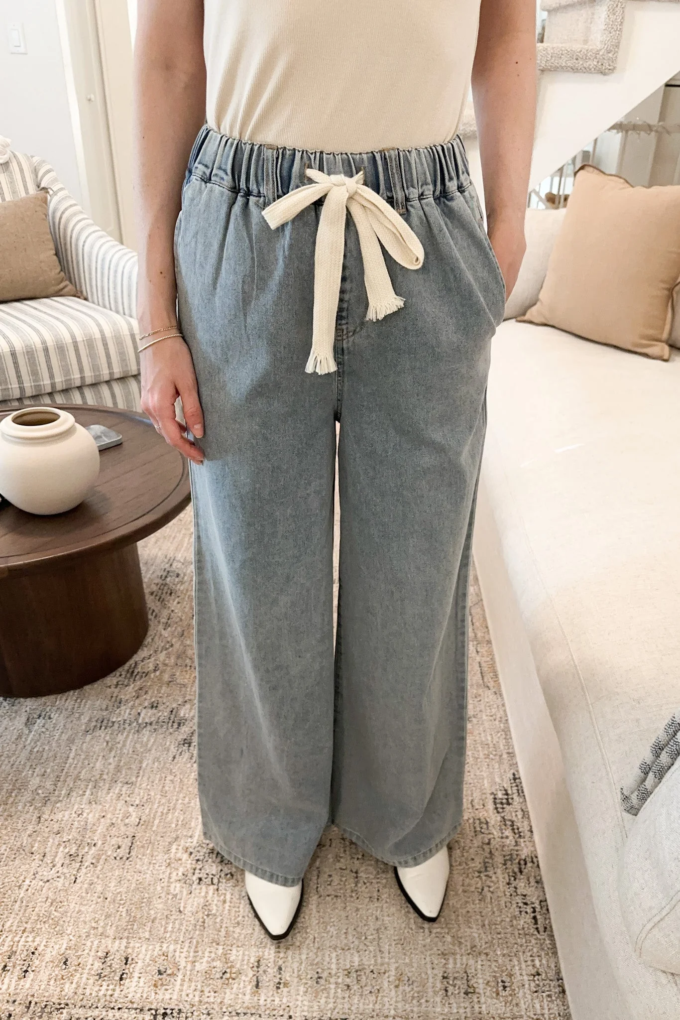 Olivia Wide Leg Jeans - Image 3