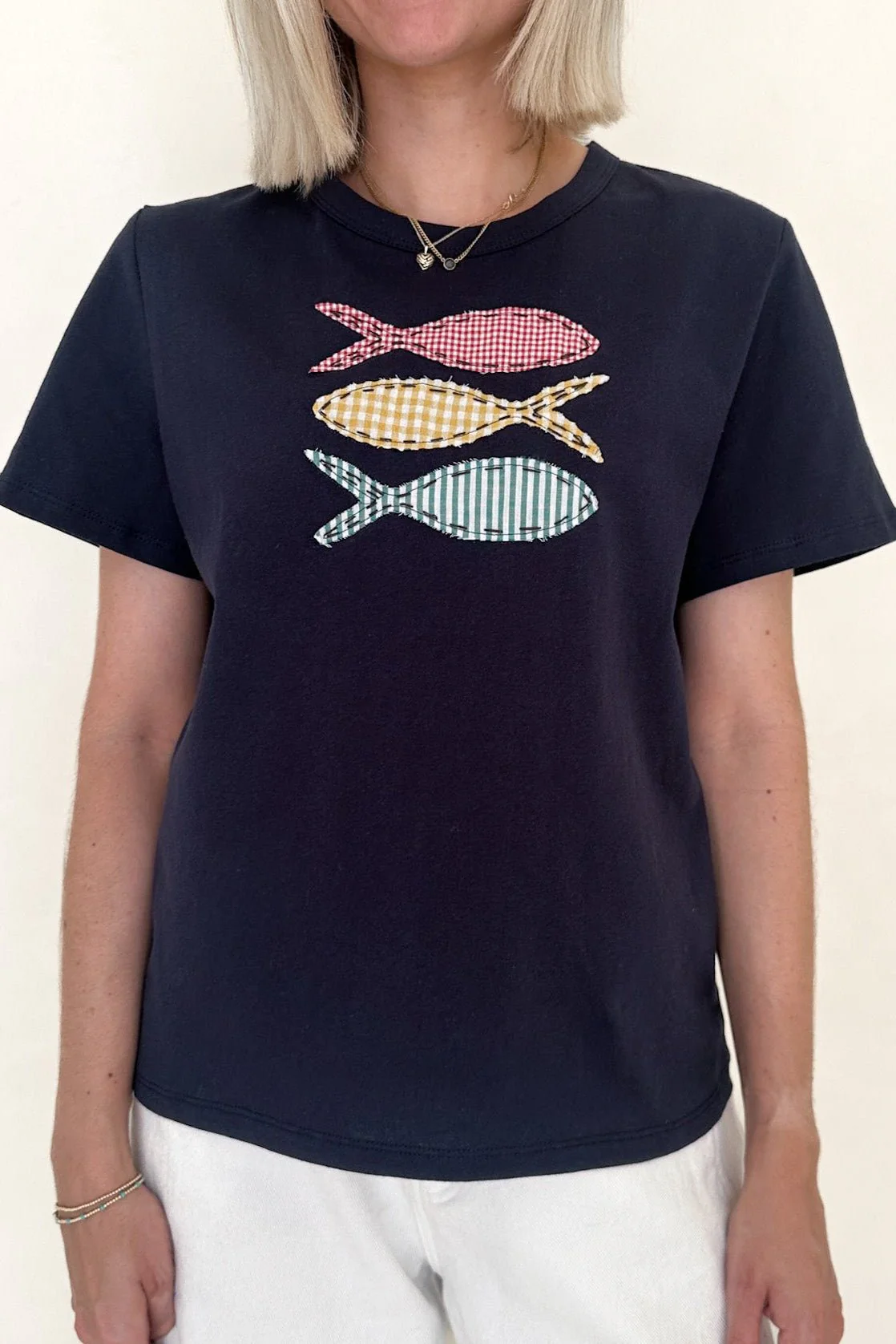 Play Koi Fish Patch Cotton Tee