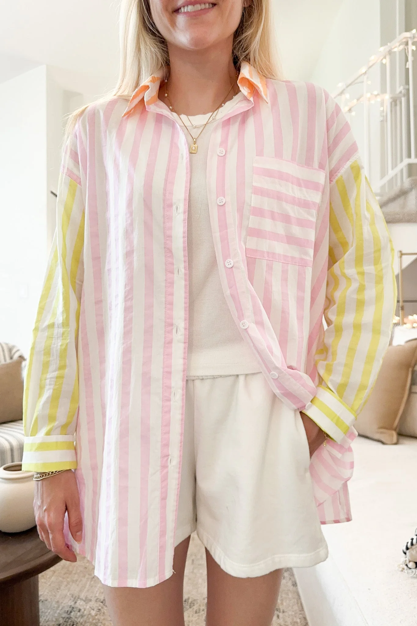 Pool Party Button Down Shirt