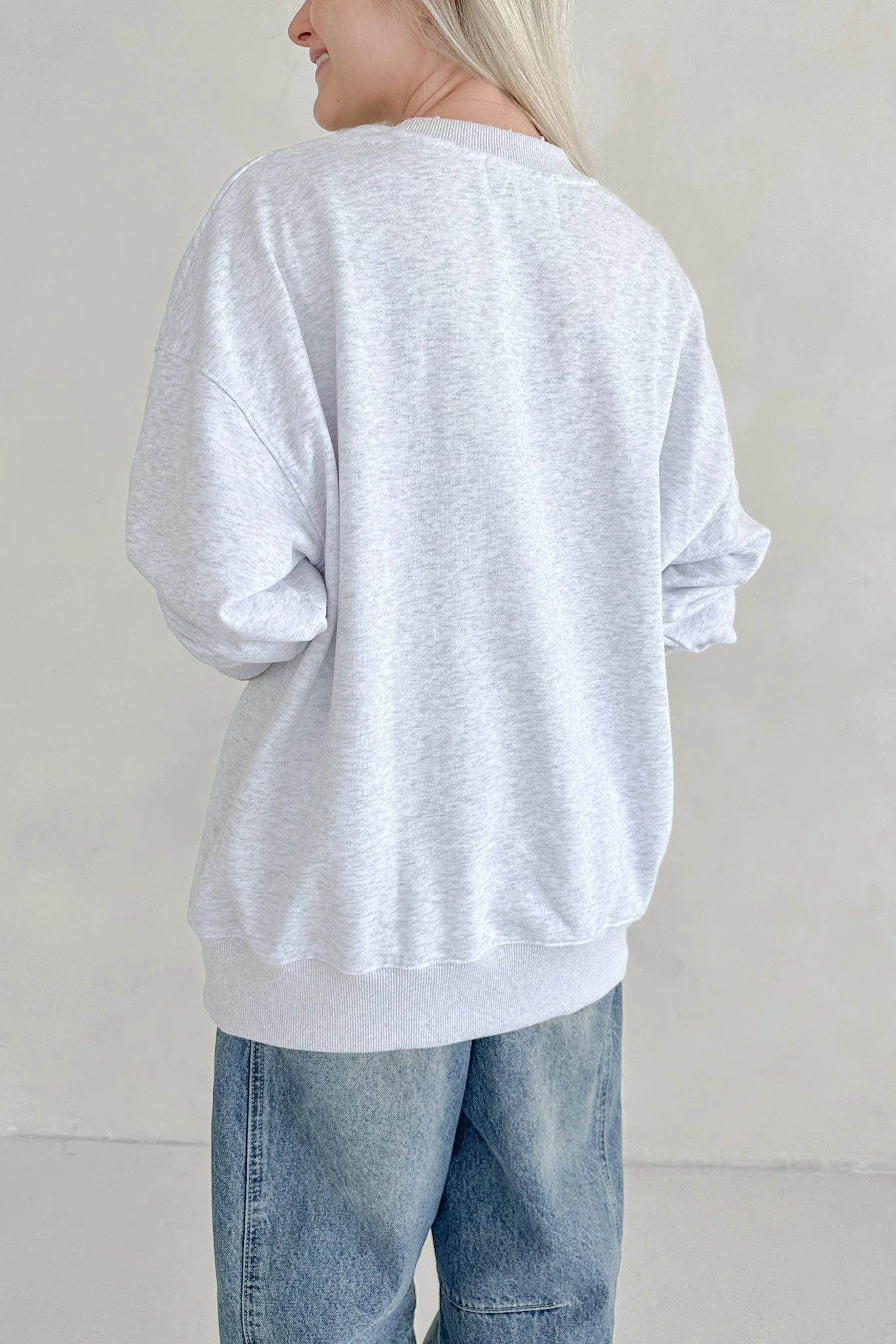 Red, White & Bloom USA Embroidered Sweatshirt - Image 7