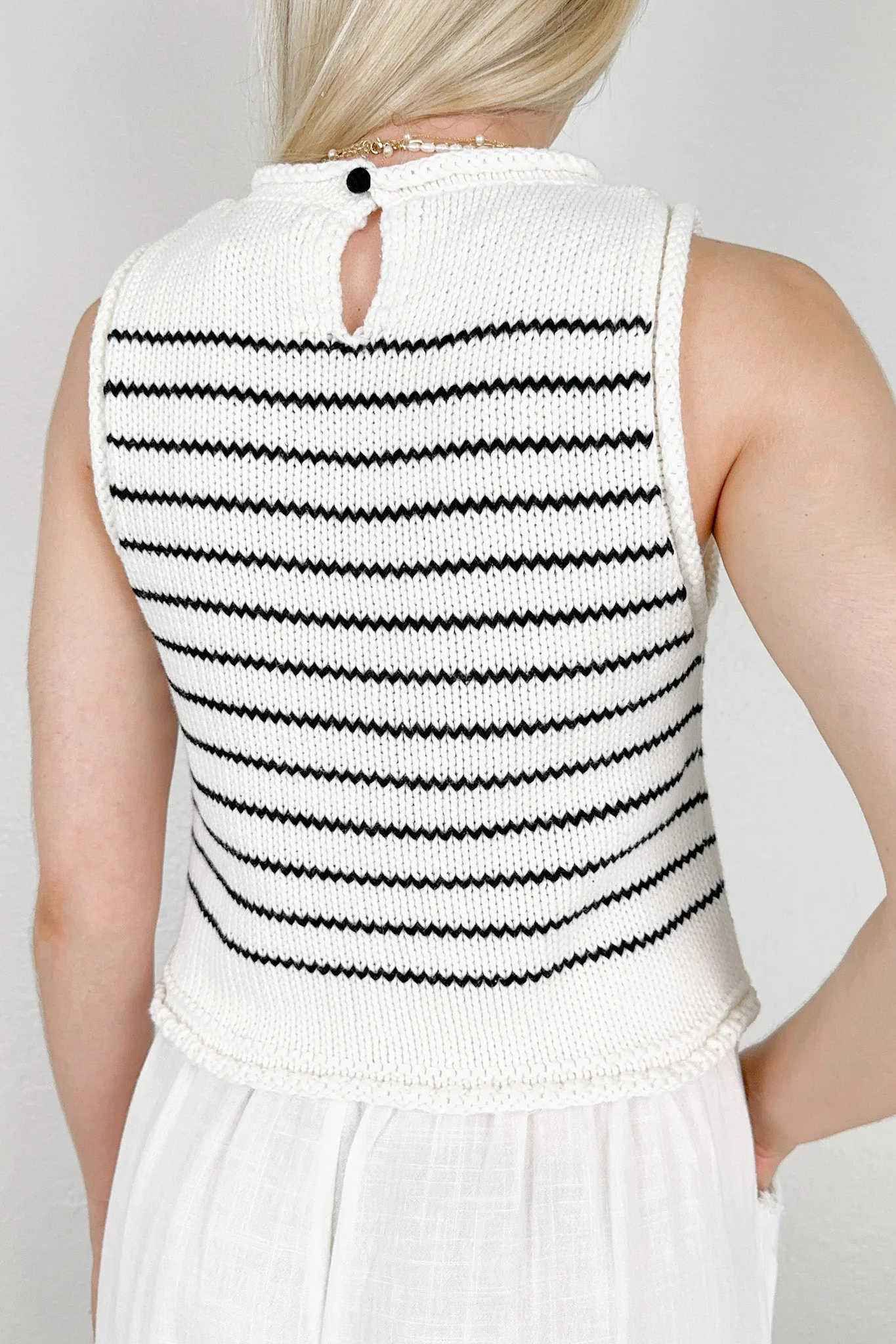 Reese Striped Knit Top - Image 5