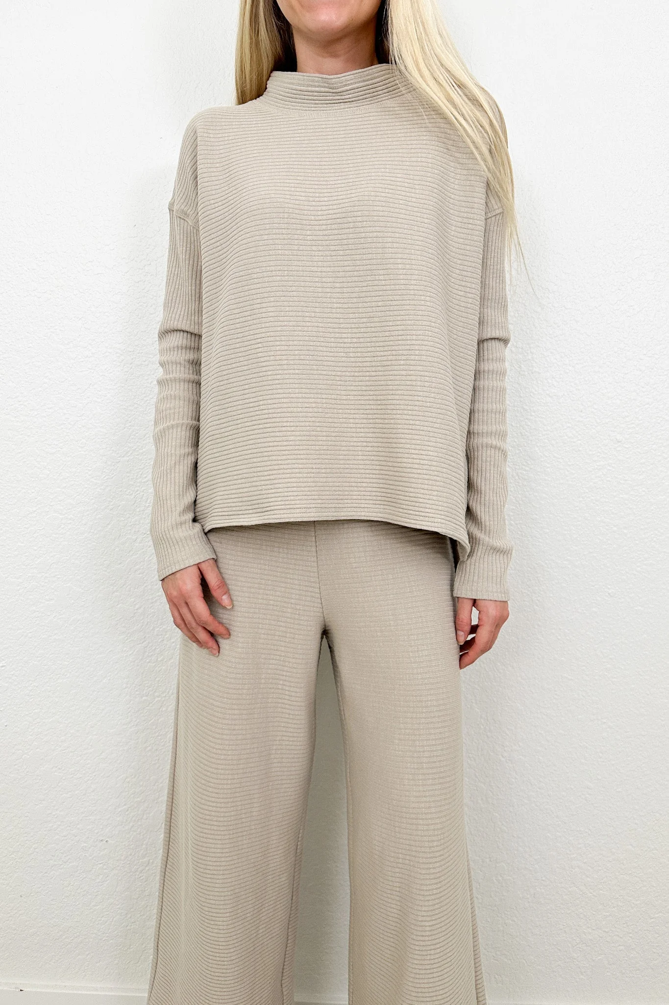 Remi Ribbed High Low Top - Image 5