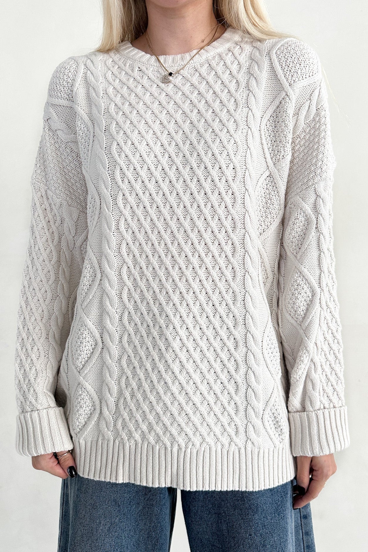 Rowan Cable Knit Sweater
