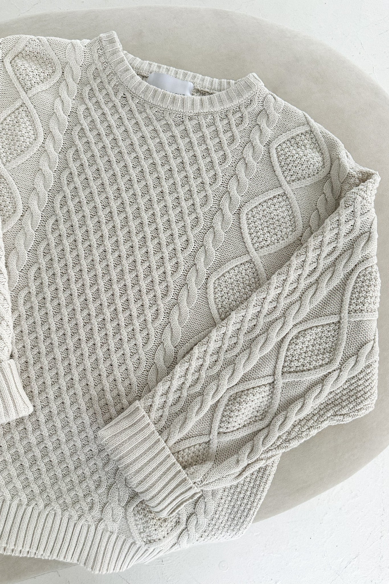Rowan Cable Knit Sweater - Image 7