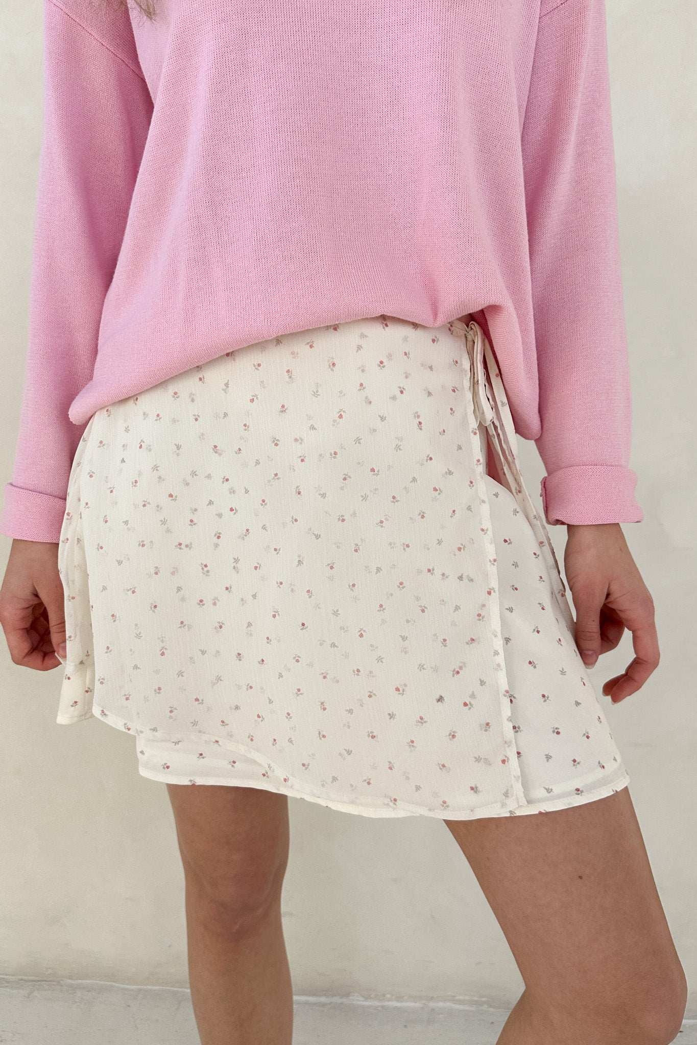 Sabrina Wrap Tie Mini Skirt - Image 5