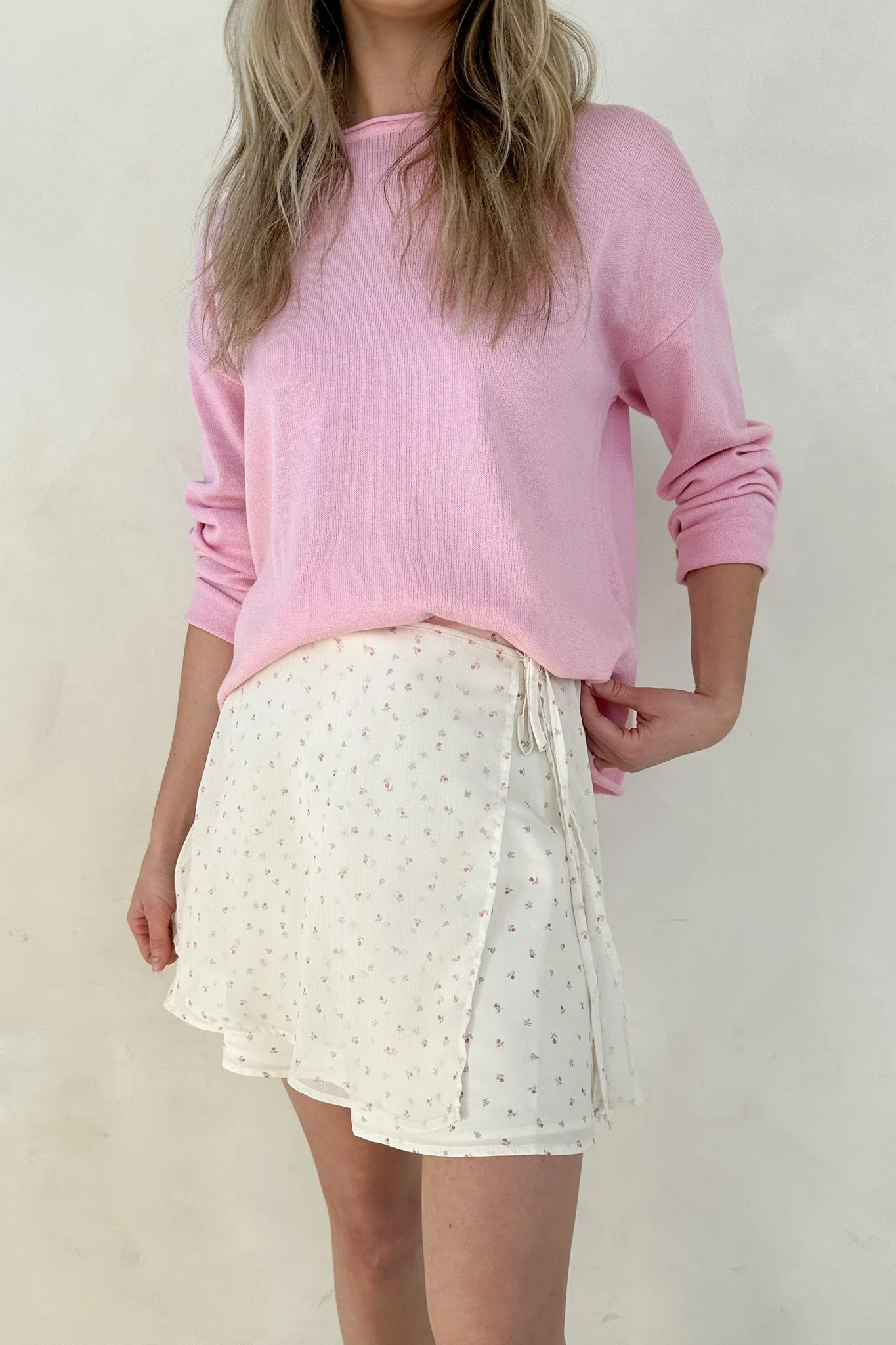 Sabrina Wrap Tie Mini Skirt - Image 6