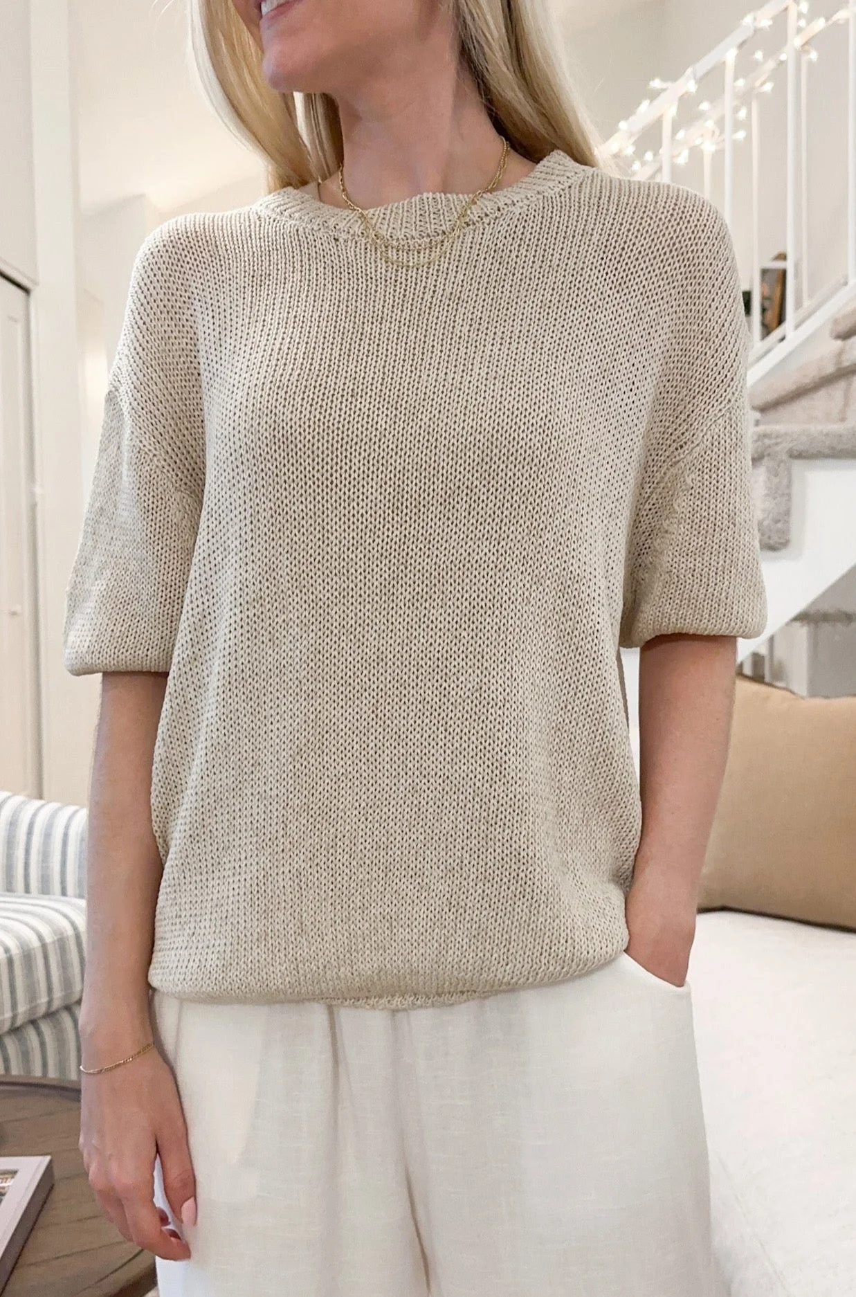 Salty Air Lightweight Sweater Top - Image 6