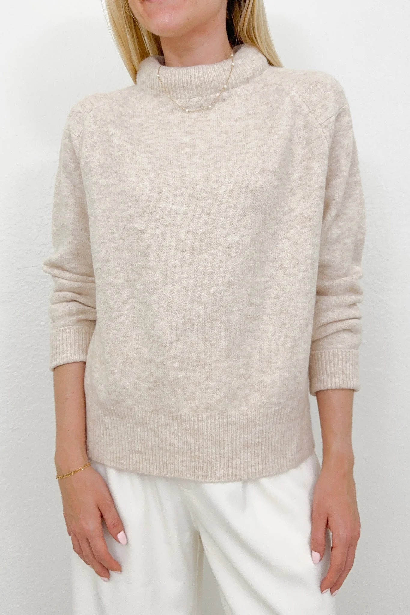 Scarlett Padded Neckline Sweater - Image 3