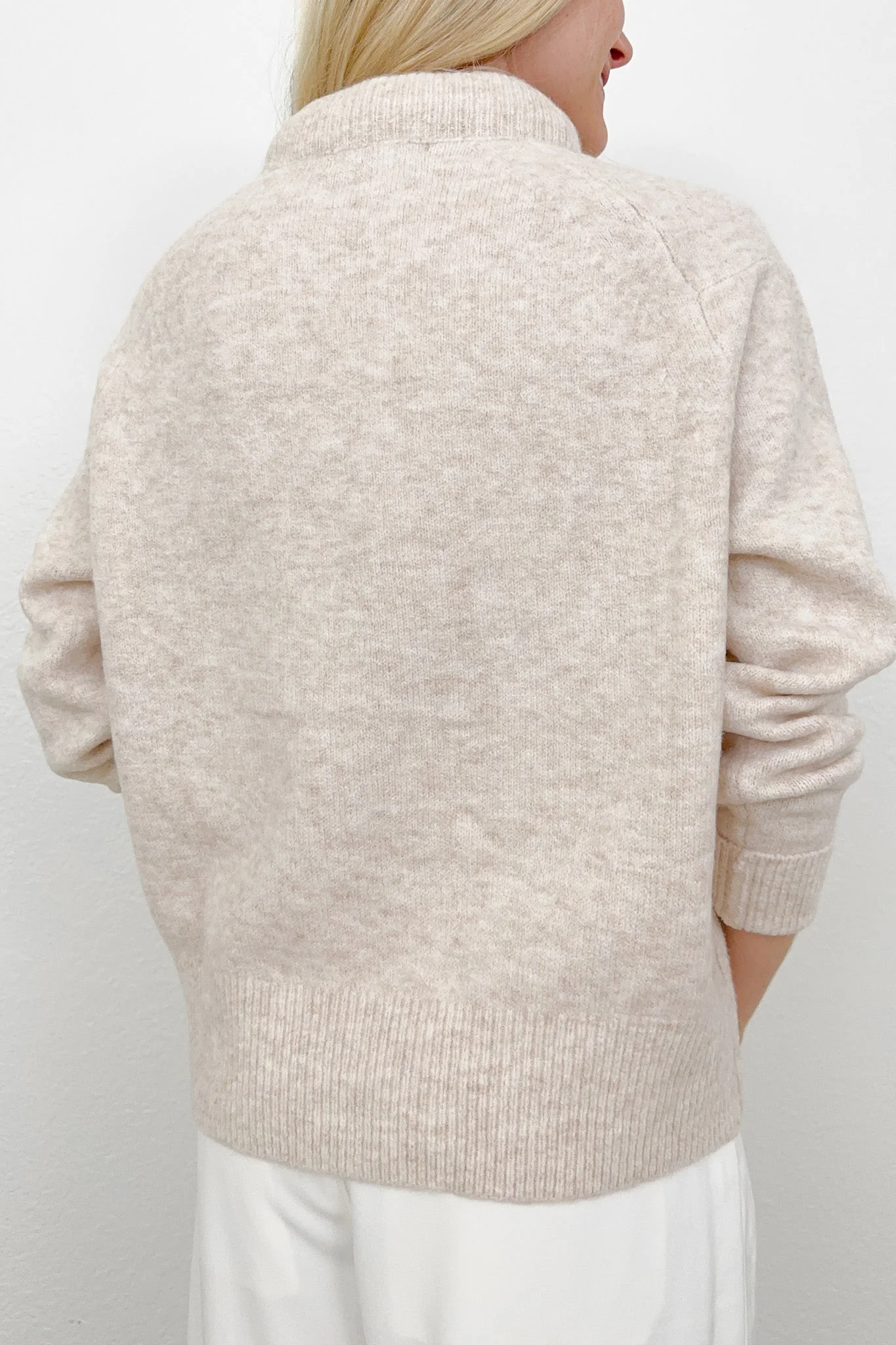 Scarlett Padded Neckline Sweater - Image 6