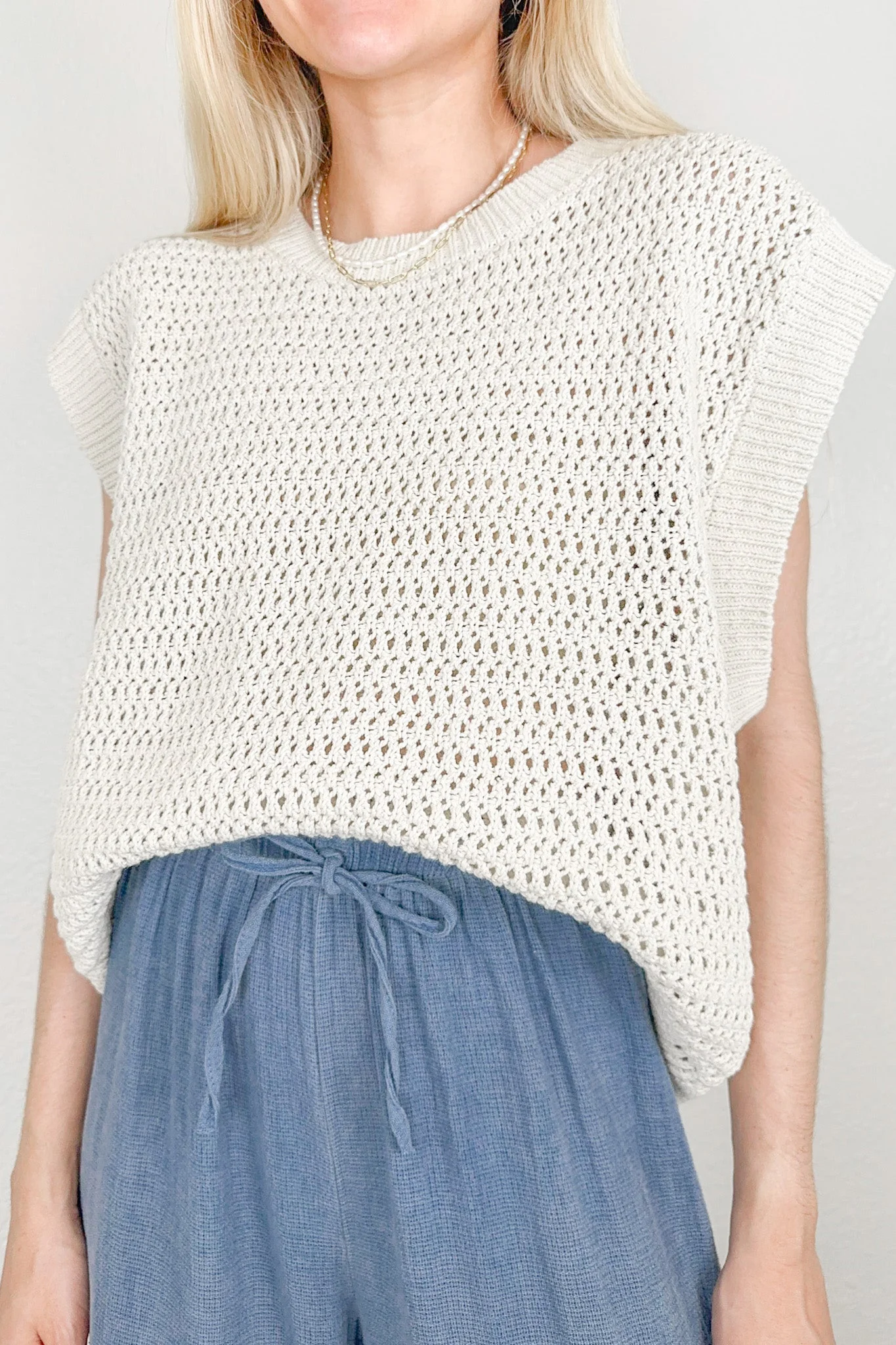 This Love Lightweight Knit Sweater Vest - Image 3