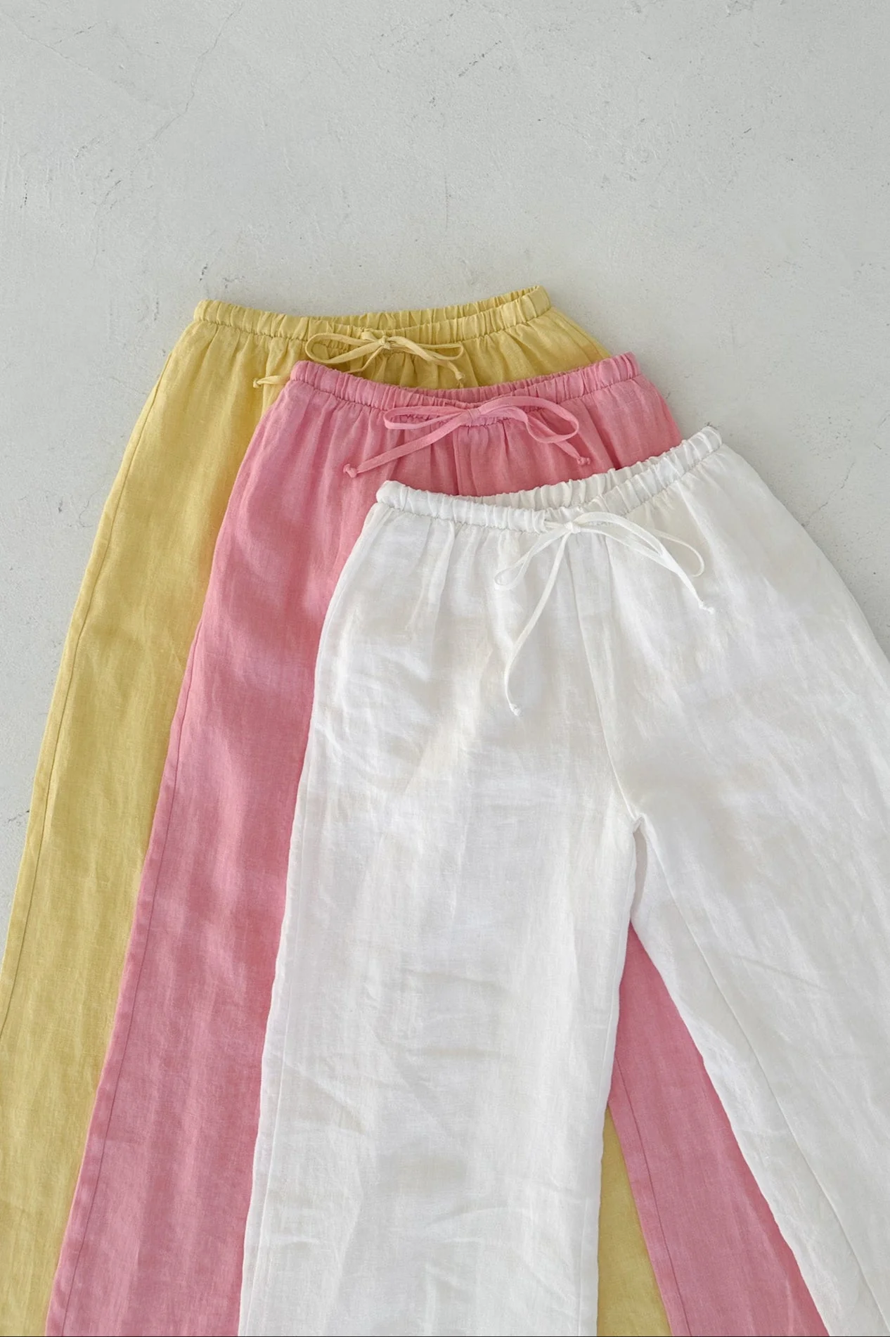 Sunkissed Linen Pants in Coconut - Image 4