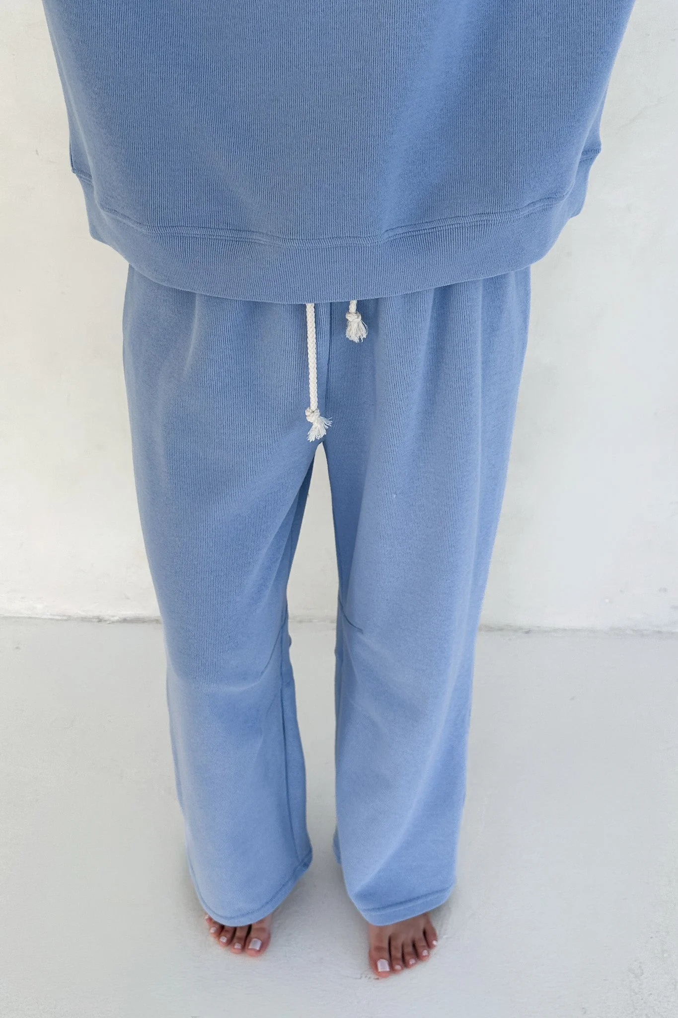 Sunkissed Rope Drawstring Pants in Bahama Blue - Image 2