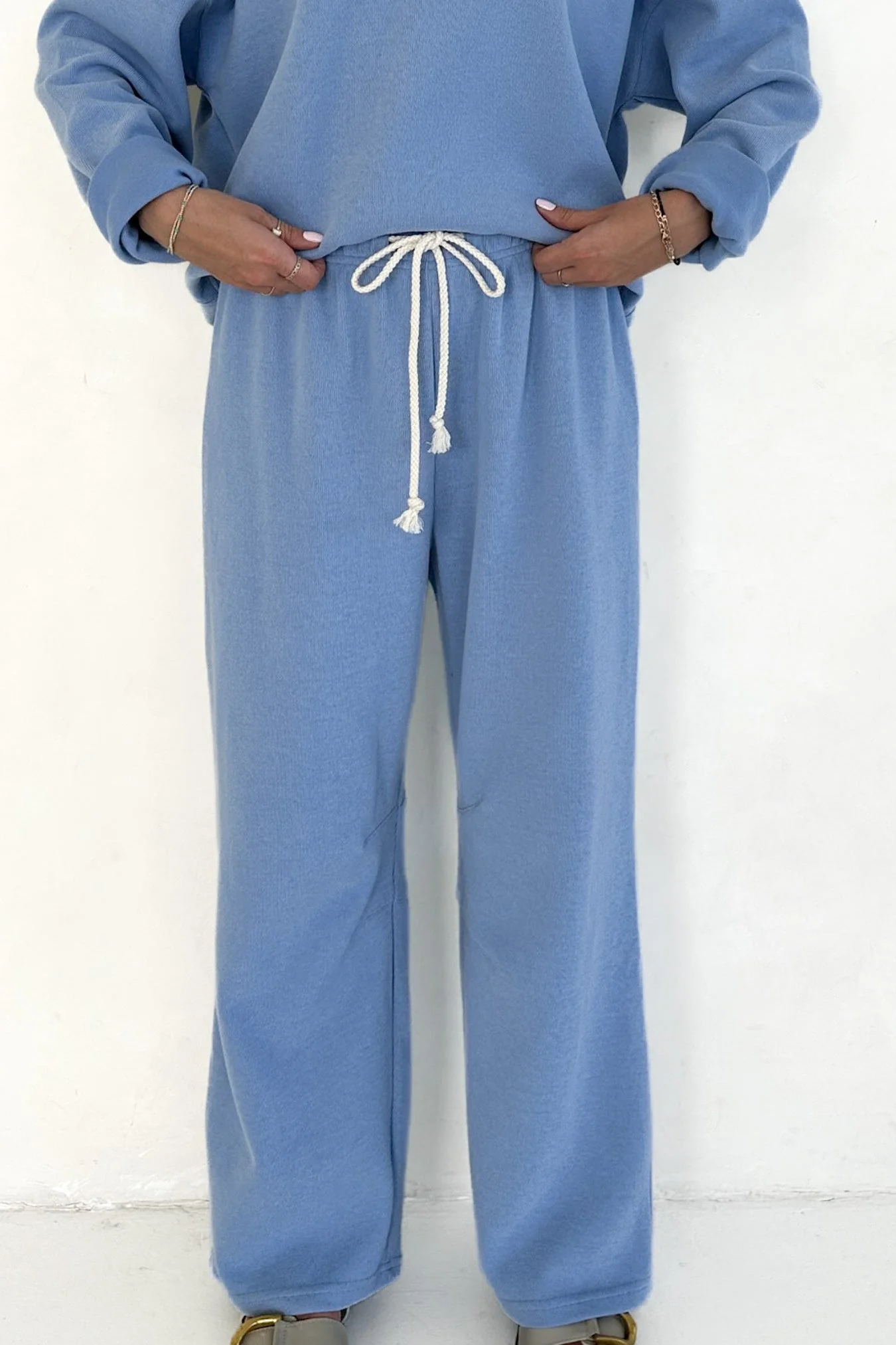 Sunkissed Rope Drawstring Pants in Bahama Blue - Image 6