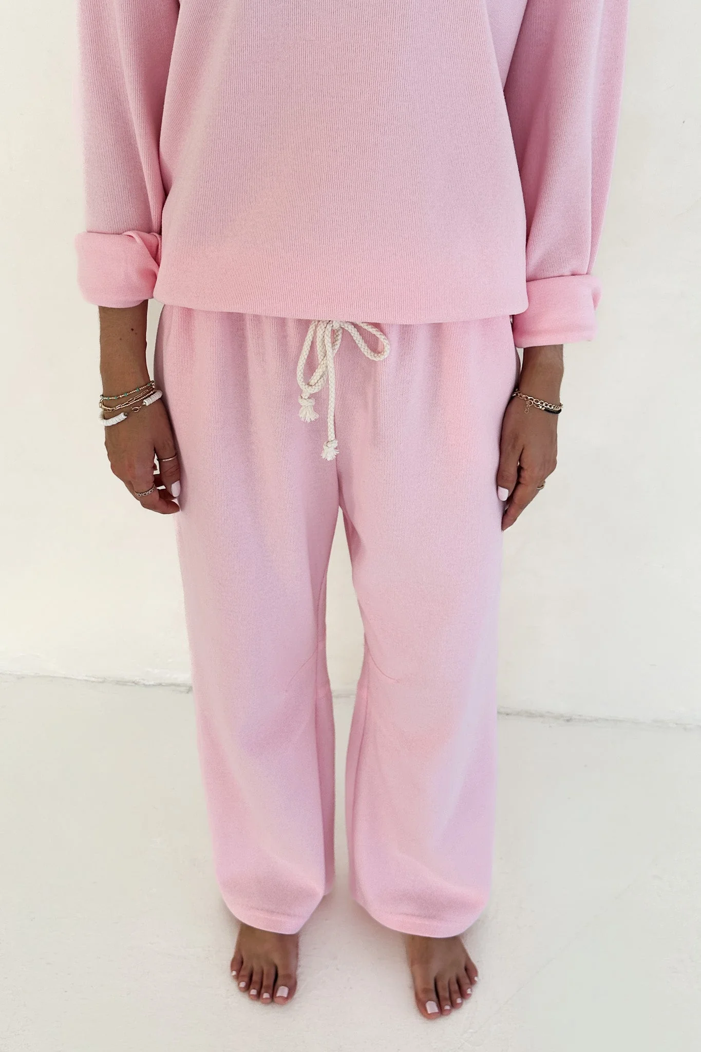 Sunkissed Rope Drawstring Pants in Hibiscus - Image 6