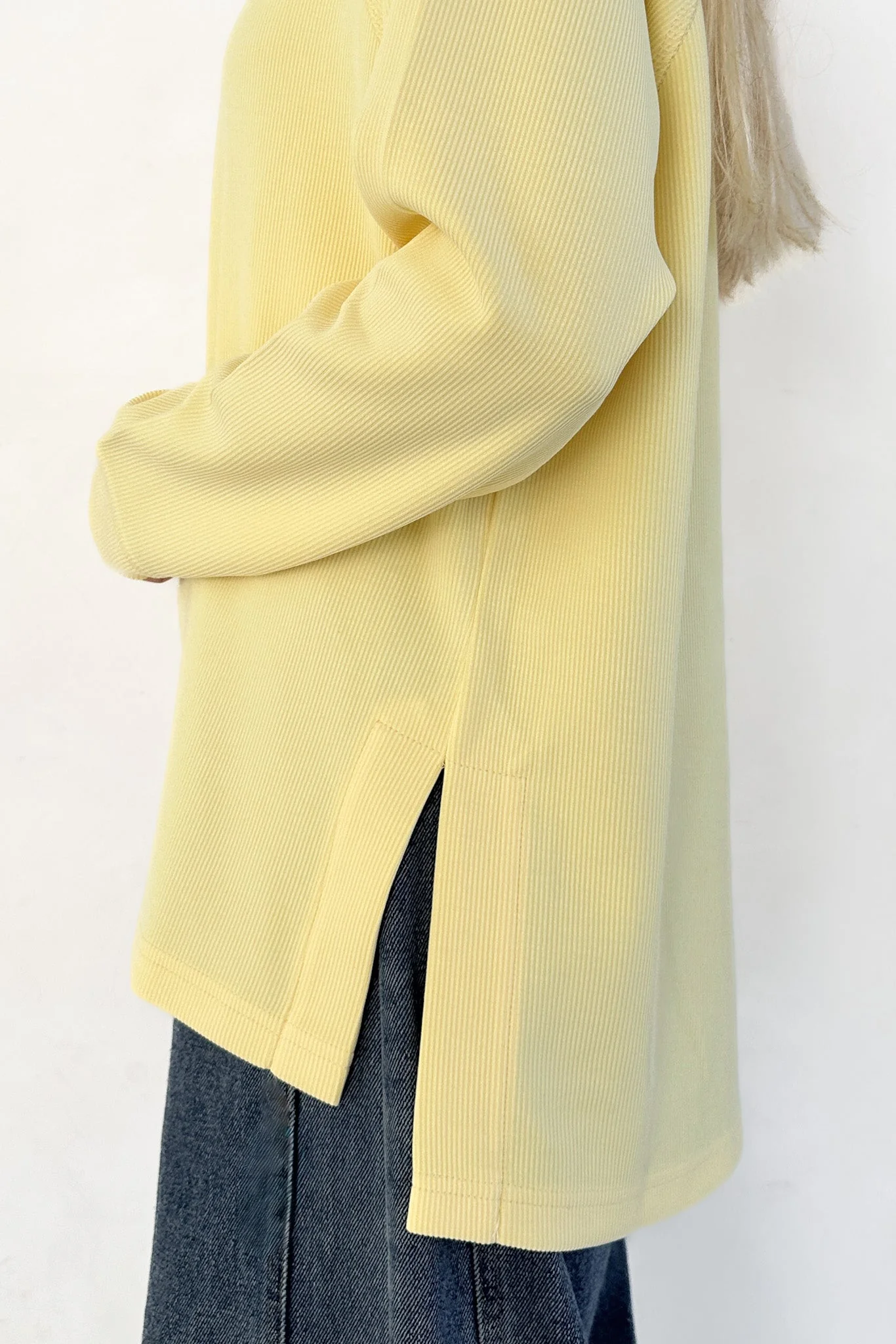 Sunny Side Up Soft Raglan Sleeve Pullover Top - Image 2