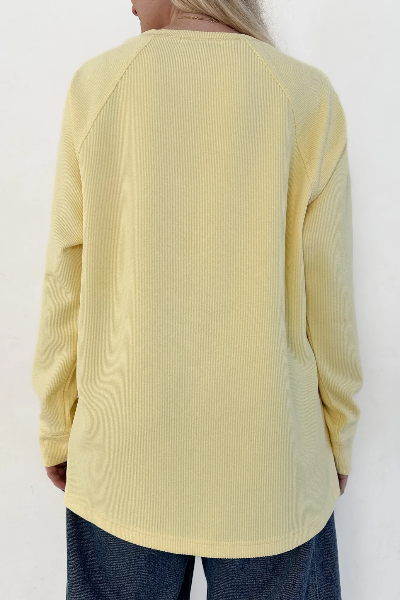 Sunny Side Up Soft Raglan Sleeve Pullover Top - Image 4
