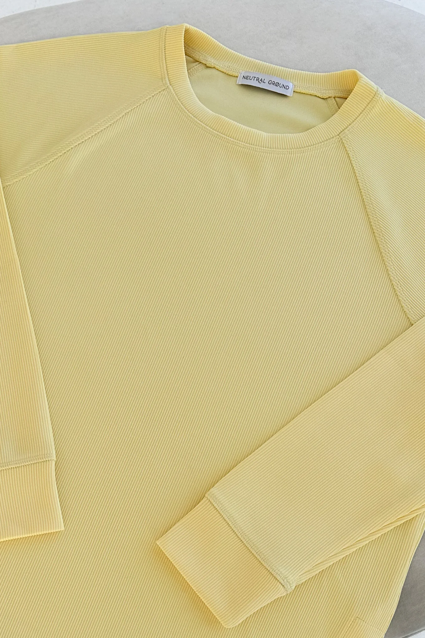 Sunny Side Up Soft Raglan Sleeve Pullover Top - Image 5