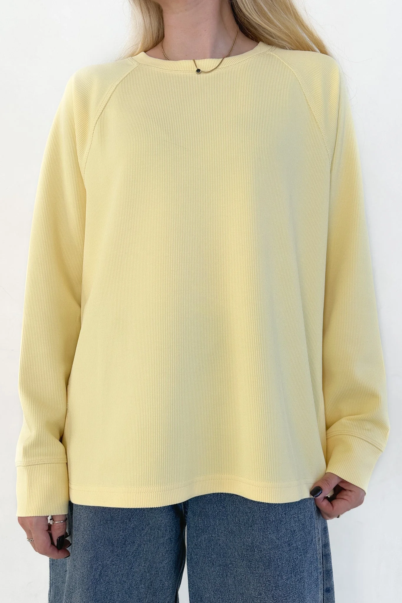 Sunny Side Up Soft Raglan Sleeve Pullover Top - Image 6