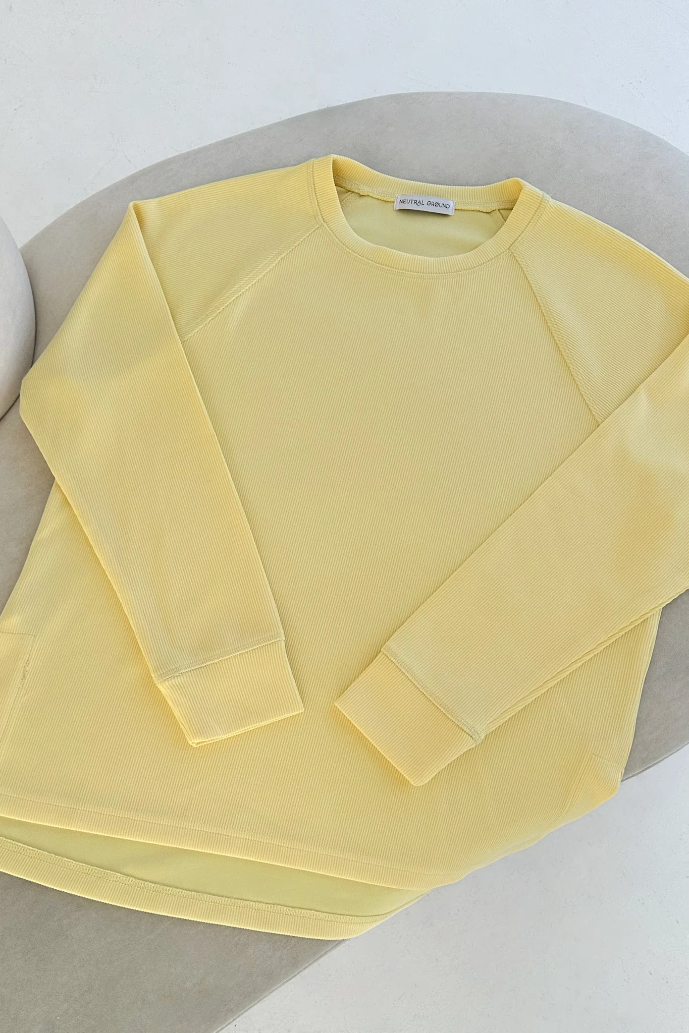 Sunny Side Up Soft Raglan Sleeve Pullover Top - Image 7