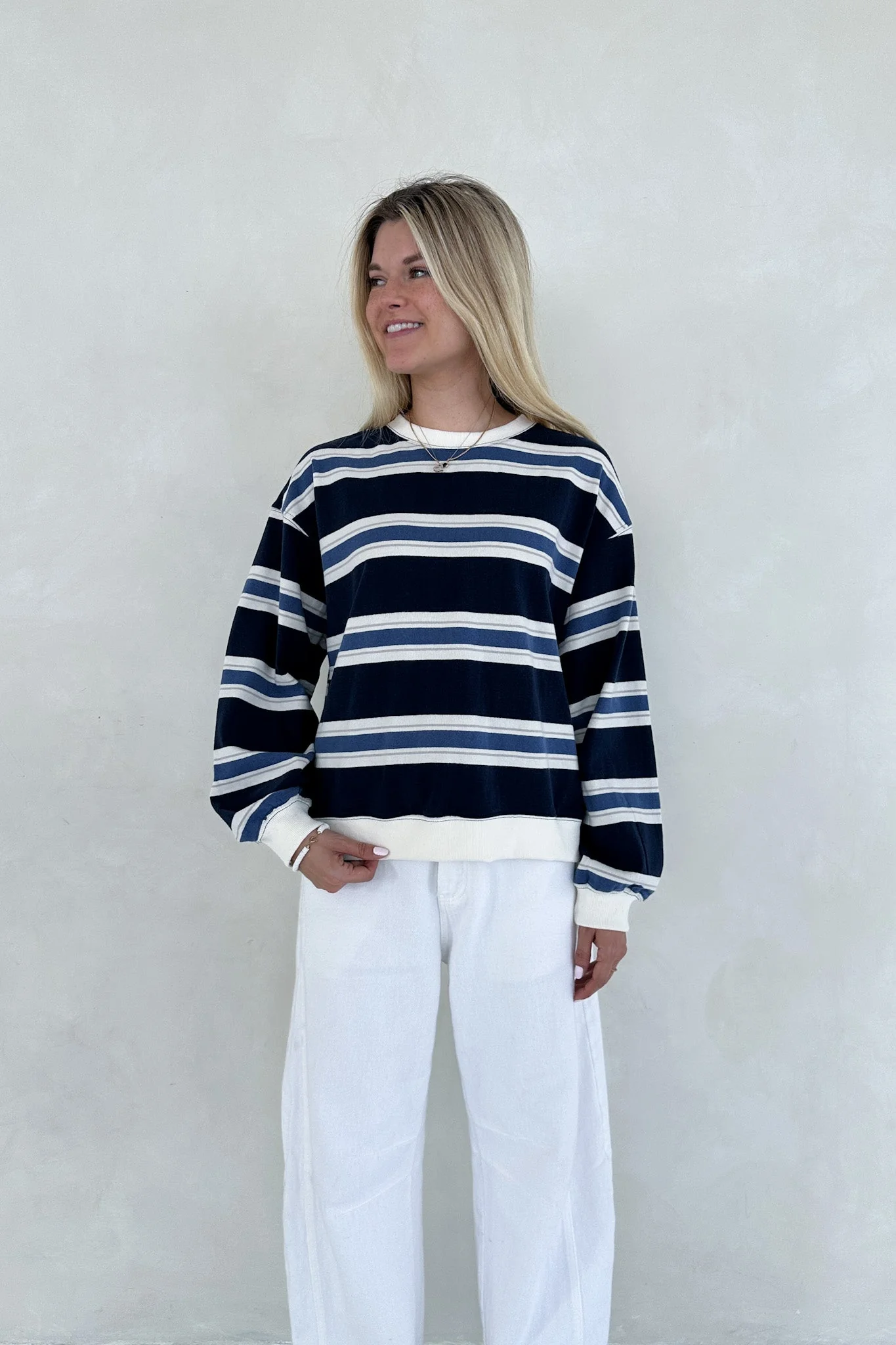 Surfside Striped Lightweight Pullover - Image 6