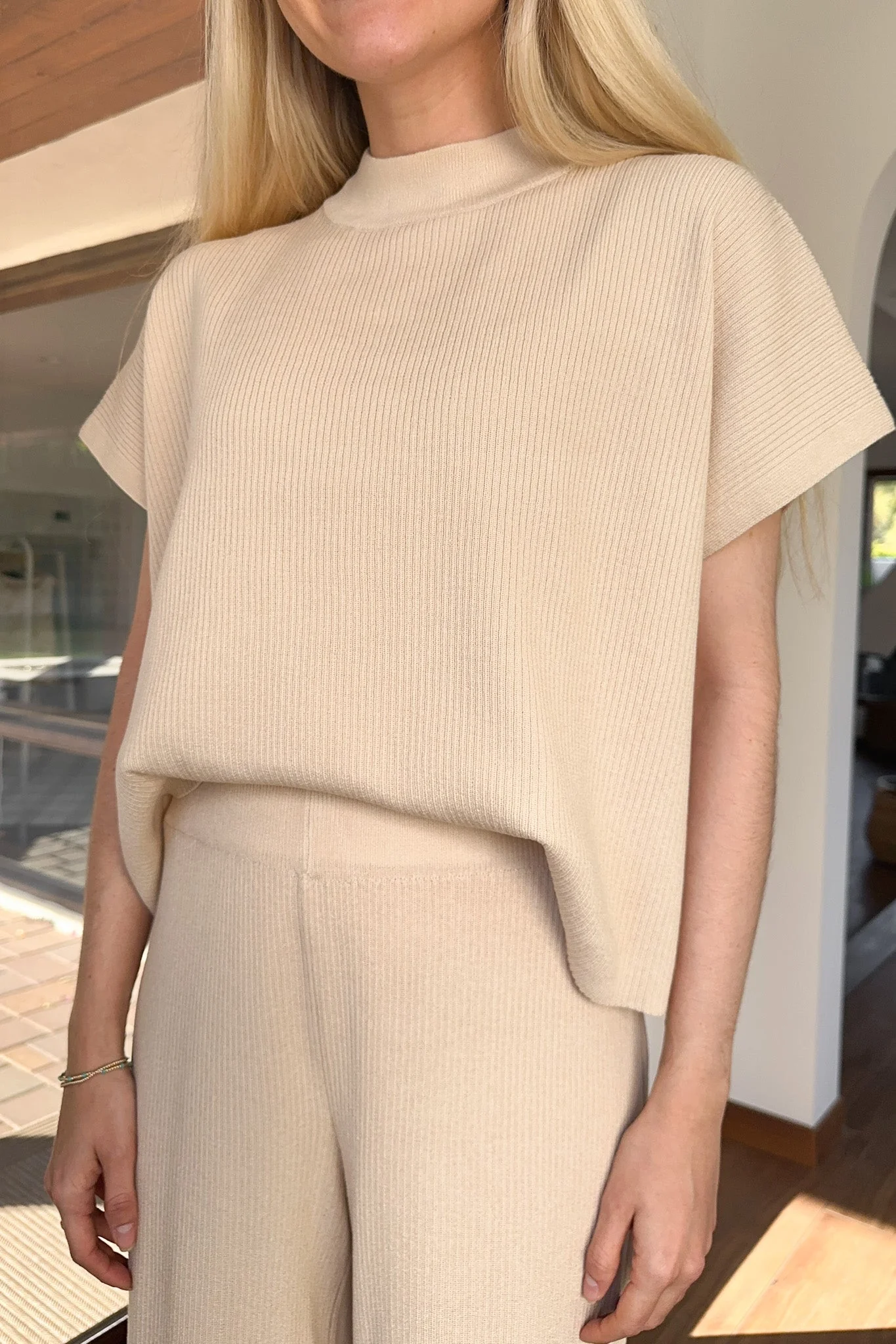 Teagan Ribbed Knit Top - Image 4