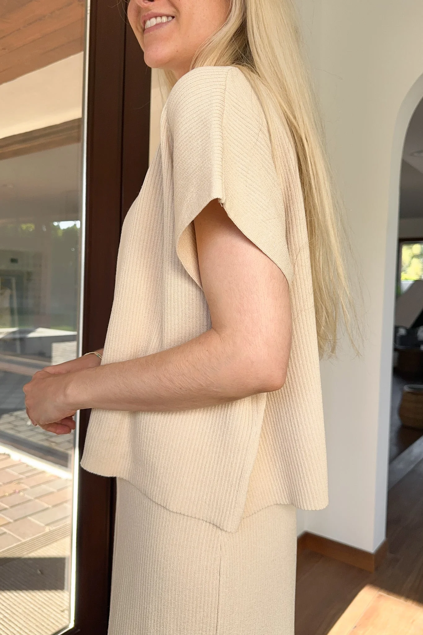 Teagan Ribbed Knit Top - Image 5