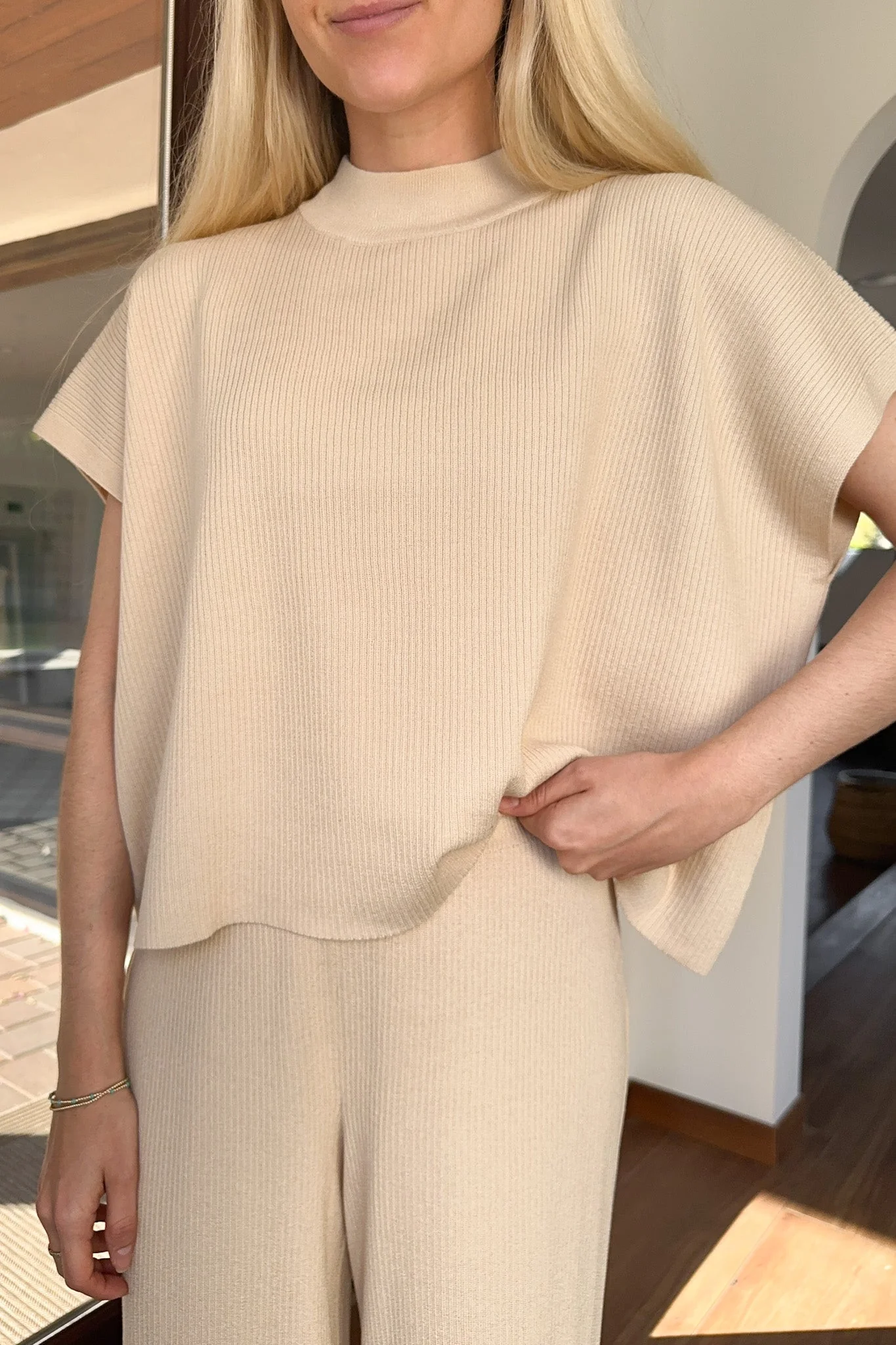 Teagan Ribbed Knit Top - Image 6