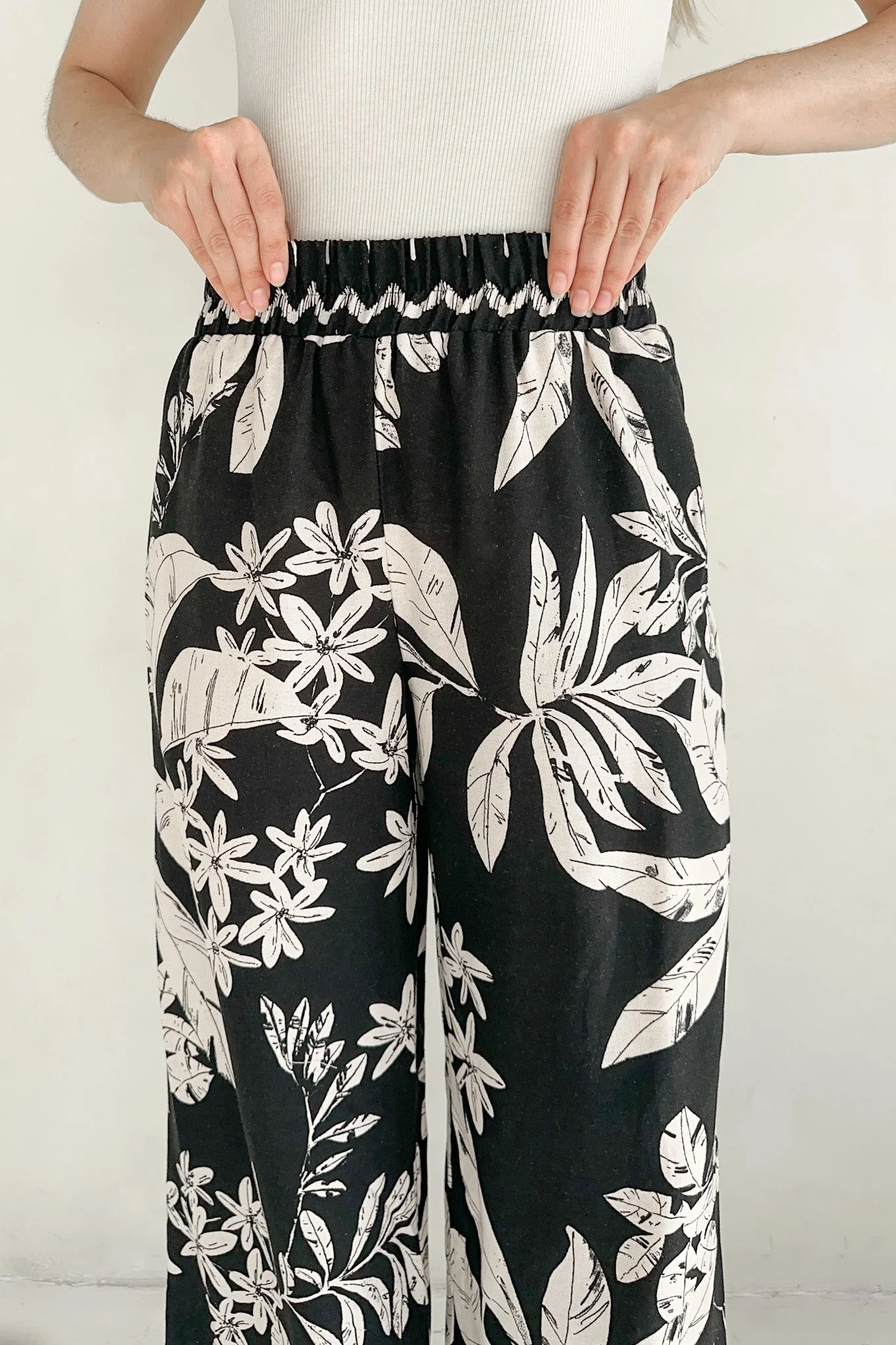 Tulum Printed Wide Leg Pants - Image 6
