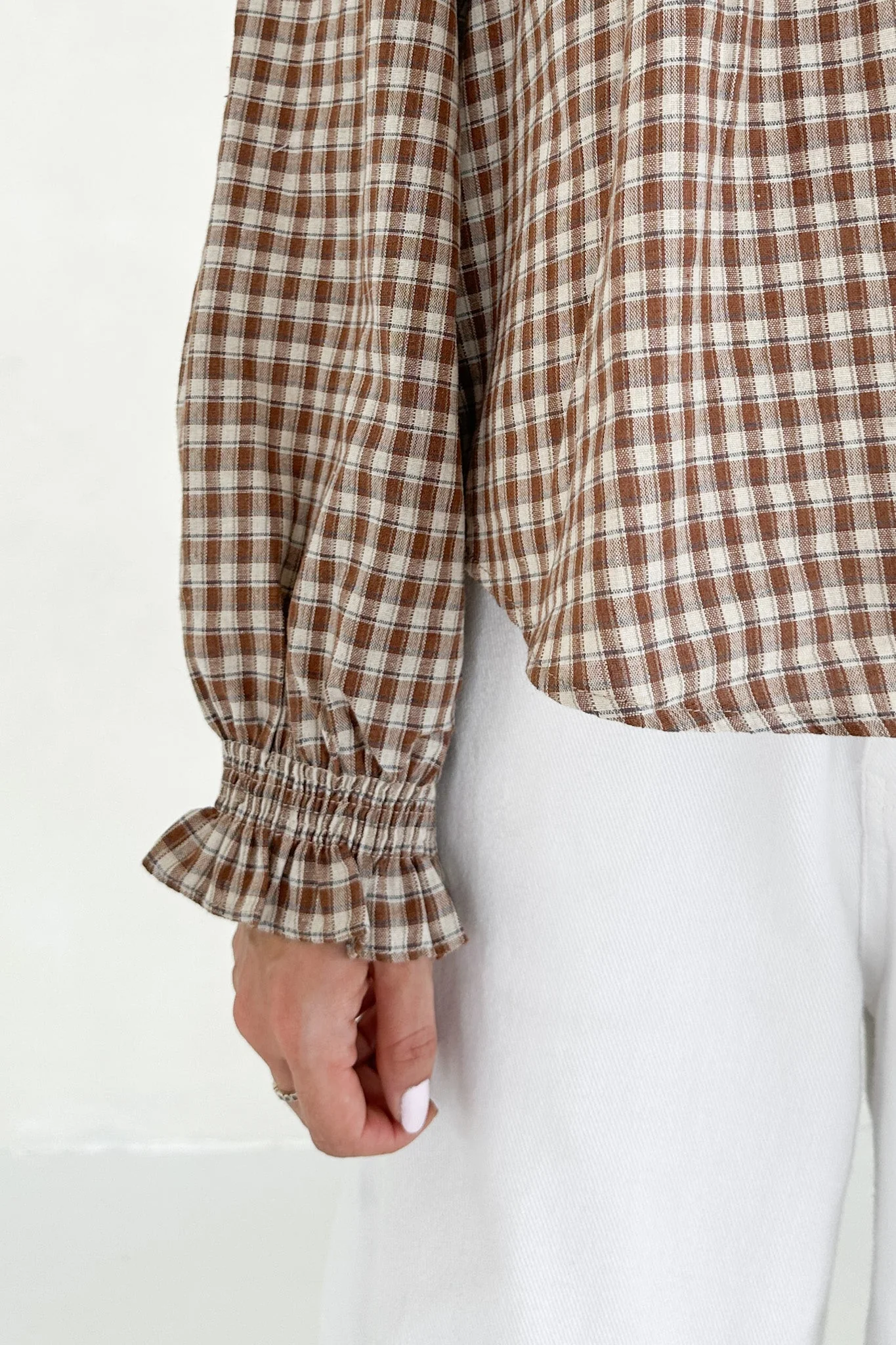 Walk The Line Gingham Top - Image 5