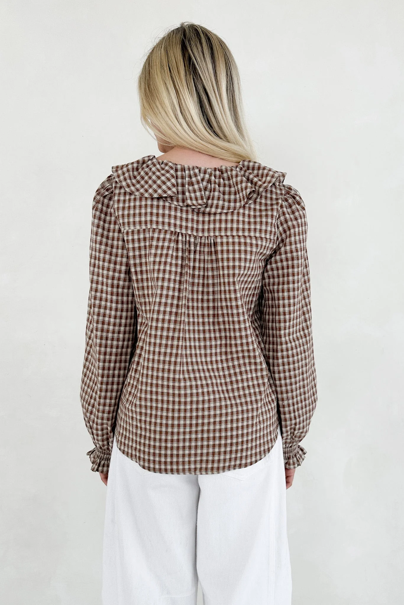 Walk The Line Gingham Top - Image 6