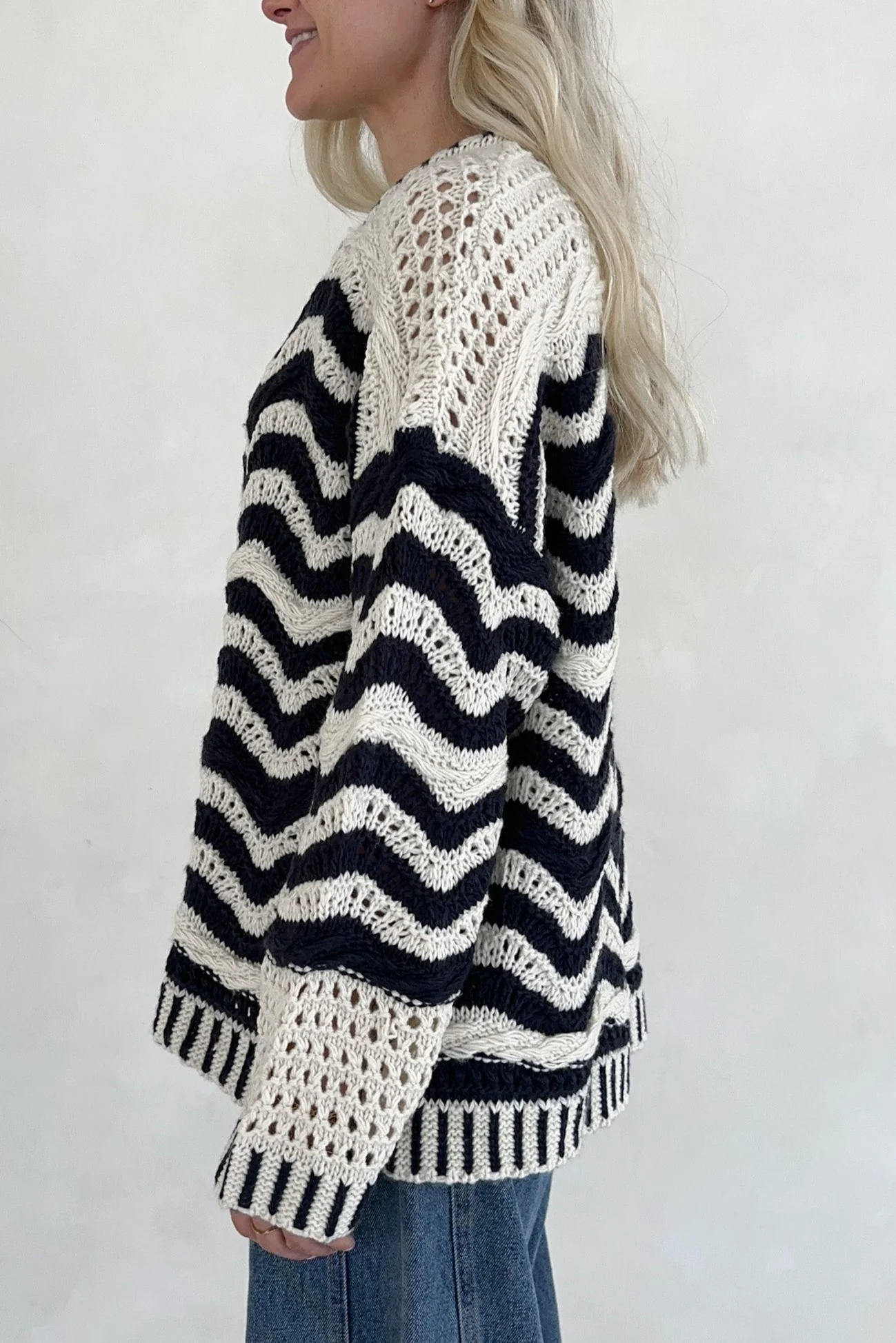 Ophelia Knit Sweater Cardigan - Image 6
