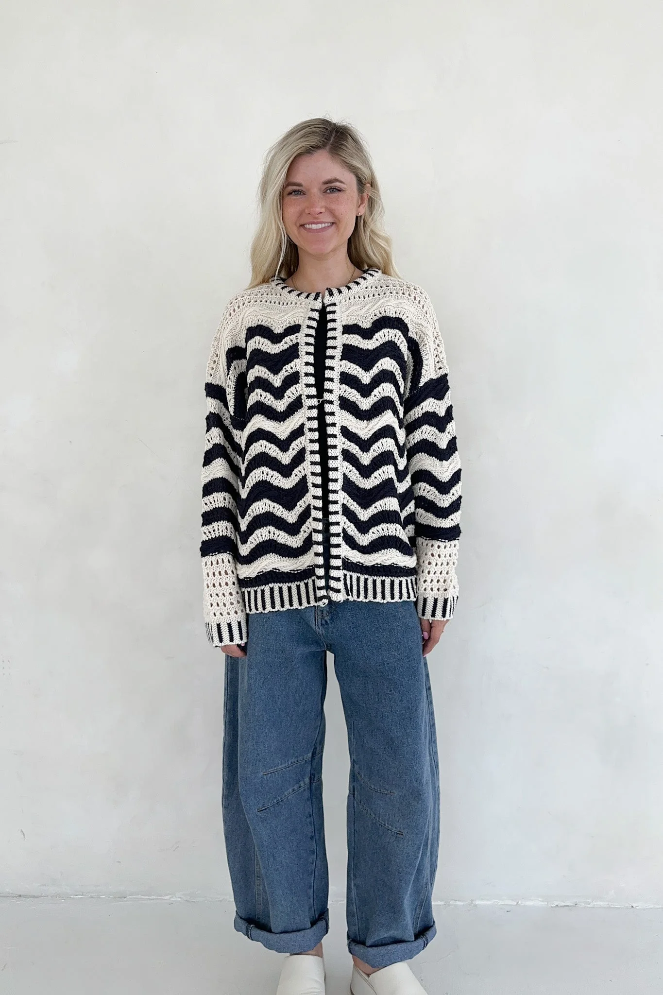 Ophelia Knit Sweater Cardigan - Image 8