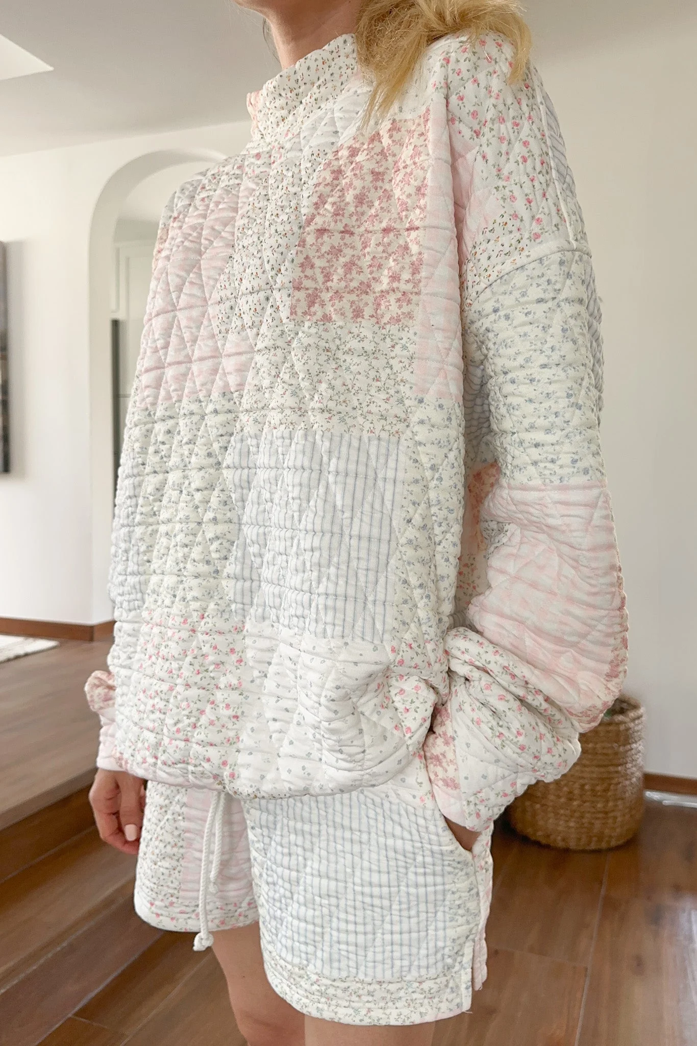 Whimsy Quilted Pastel Shorts - Image 5