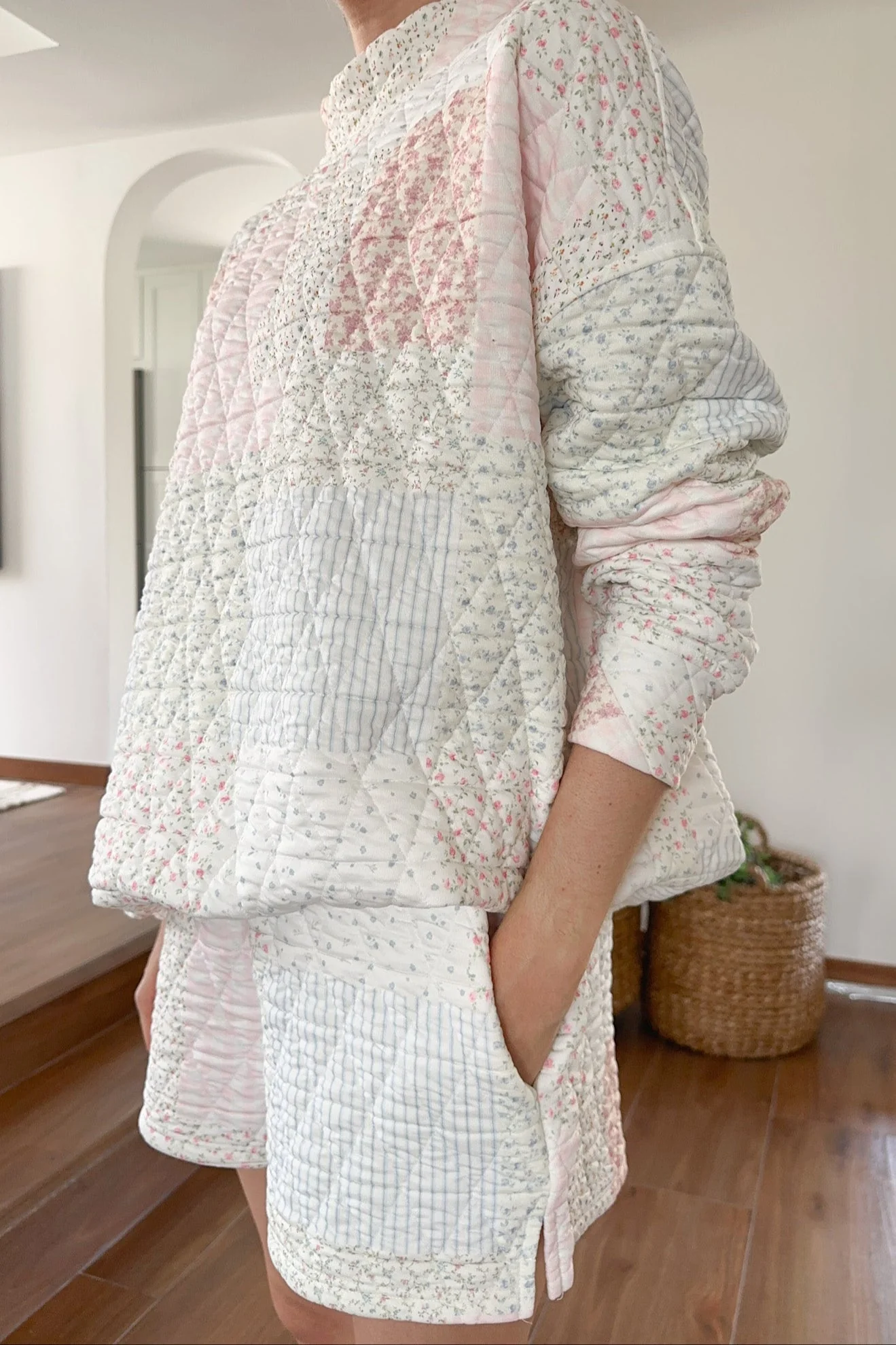 Whimsy Quilted Pastel Shorts - Image 6