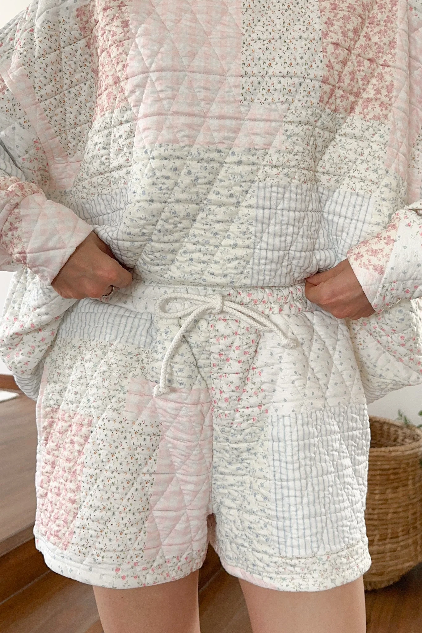 Whimsy Quilted Pastel Shorts - Image 8